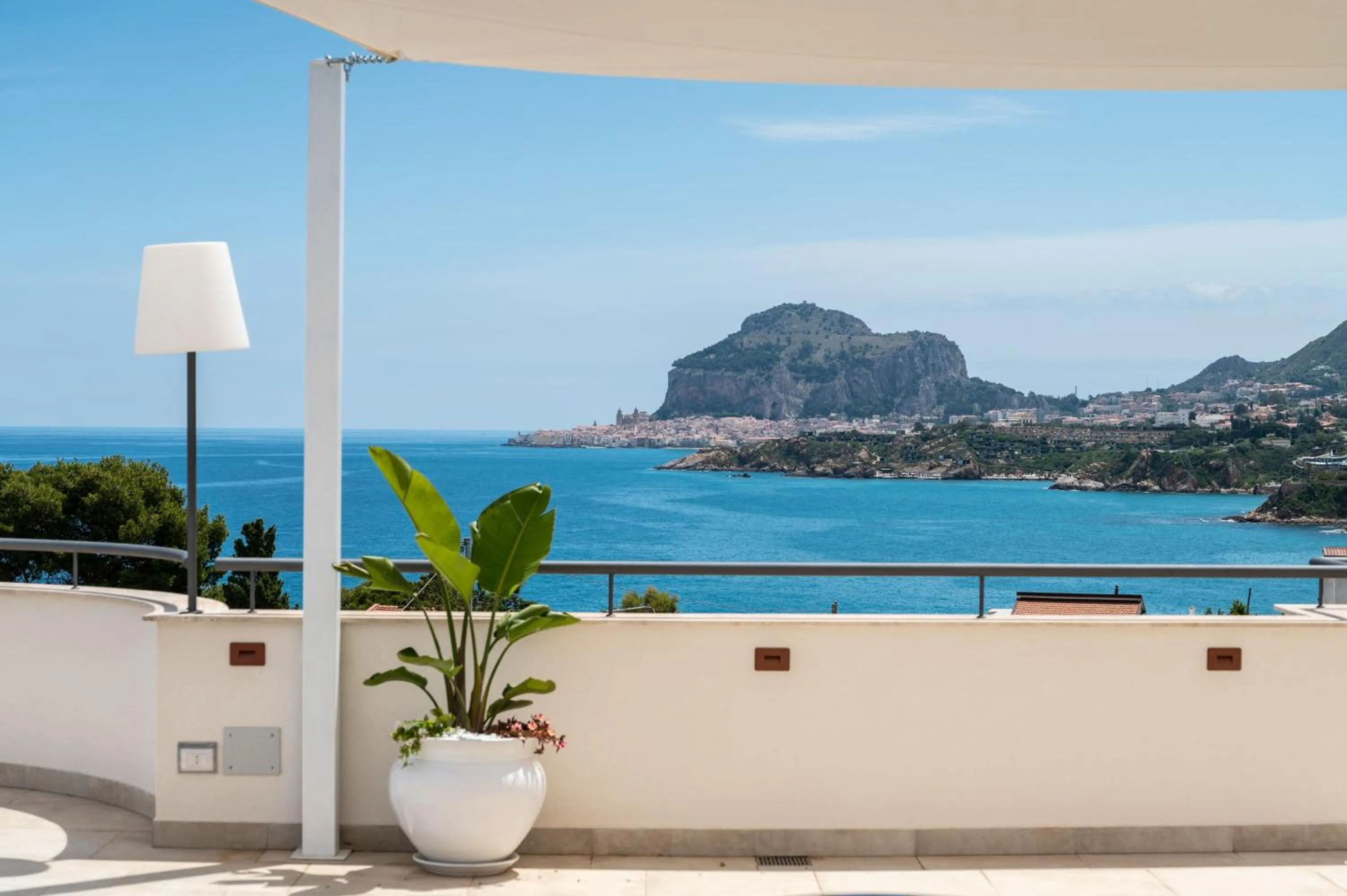 View (from property/room) in Hotiday Cefalù Mazzaforno