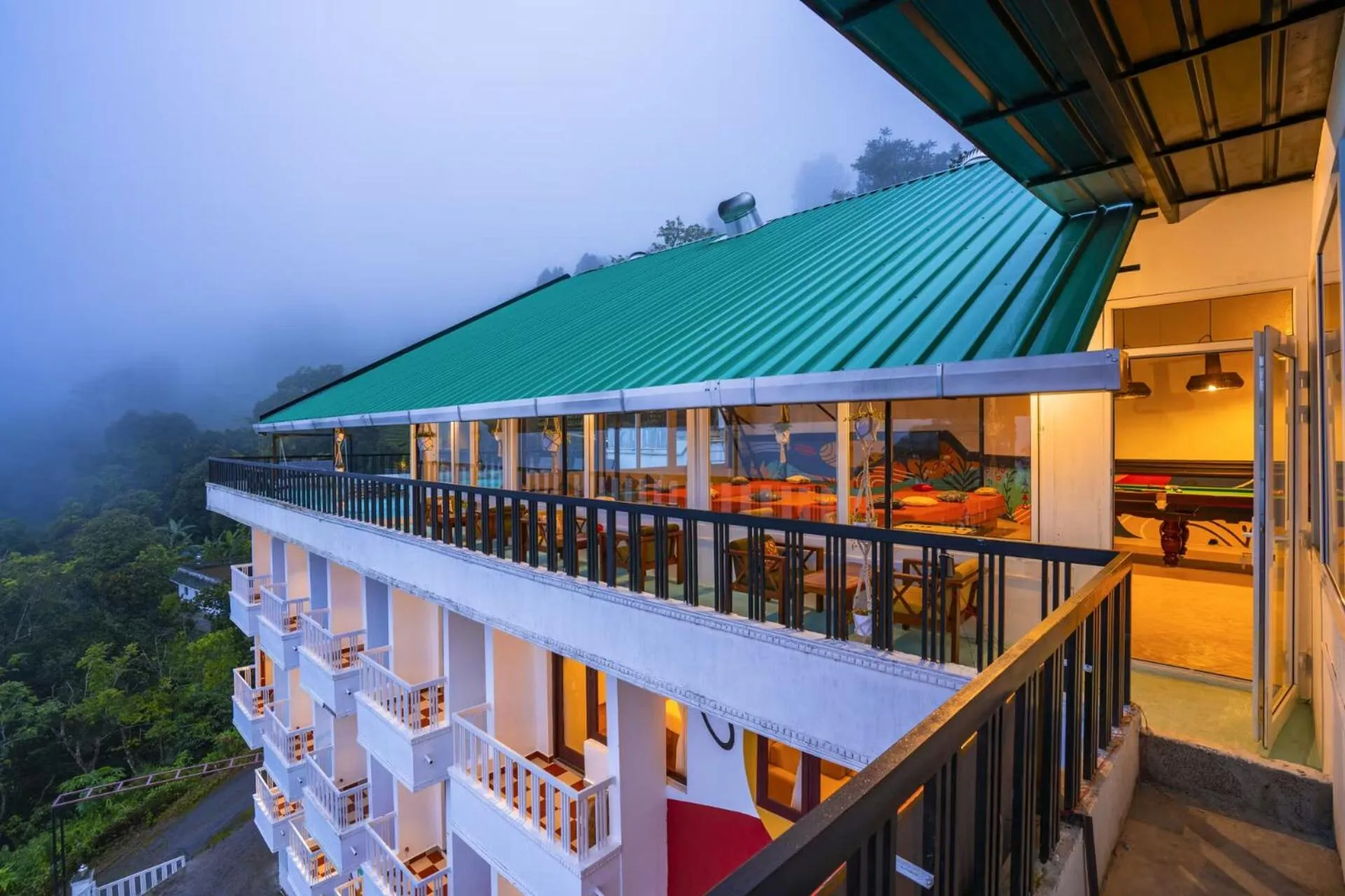 Property building in Monkey Tribe Munnar