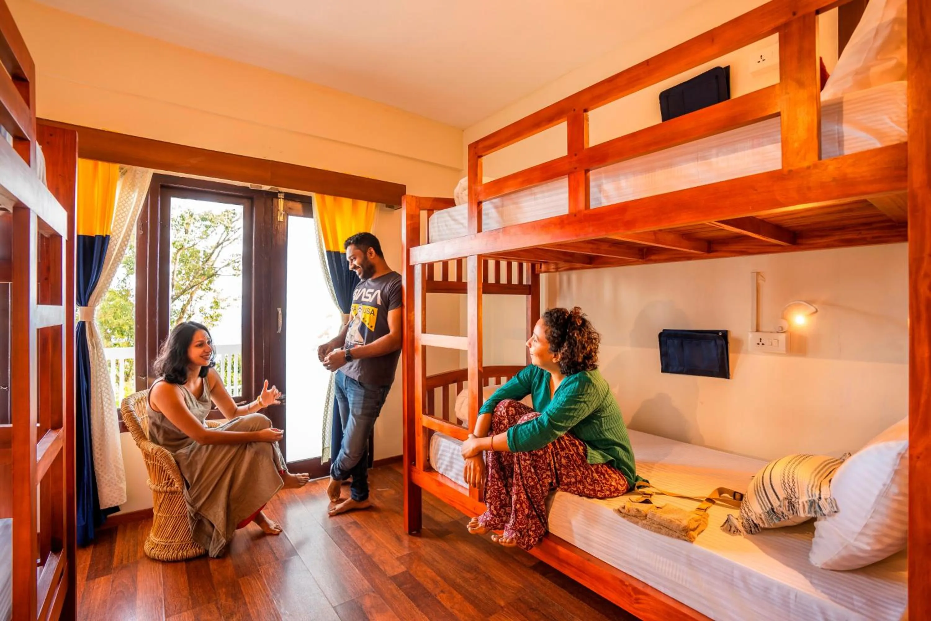 bunk bed, Bed in Monkey Tribe Munnar