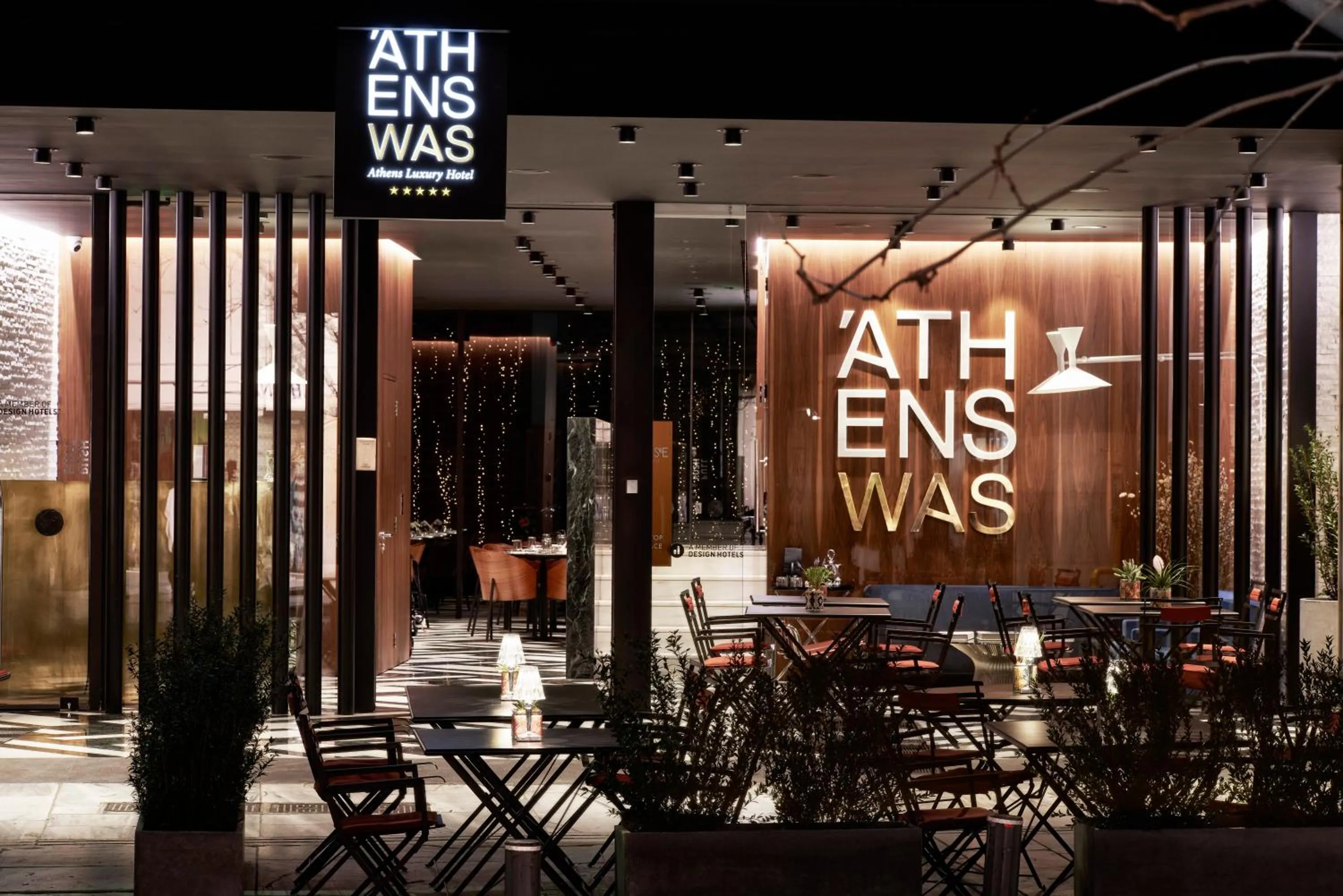Property building in AthensWas Design Hotel