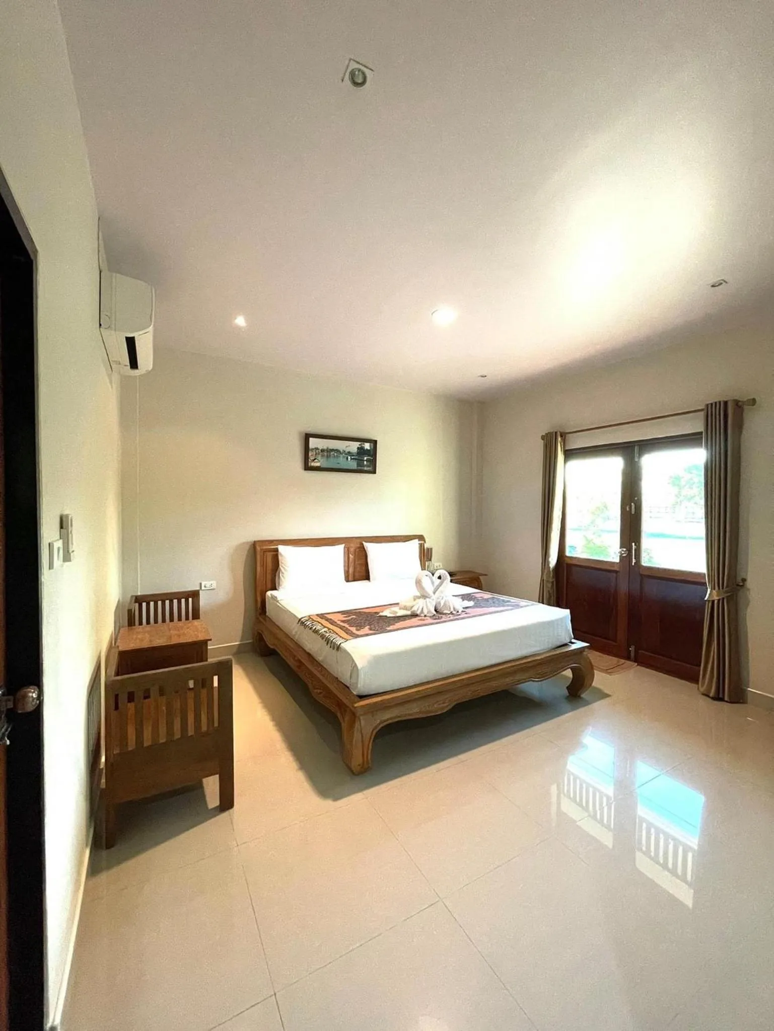 Bed in เอสวิลล์ รีสอร์ท S Ville resort