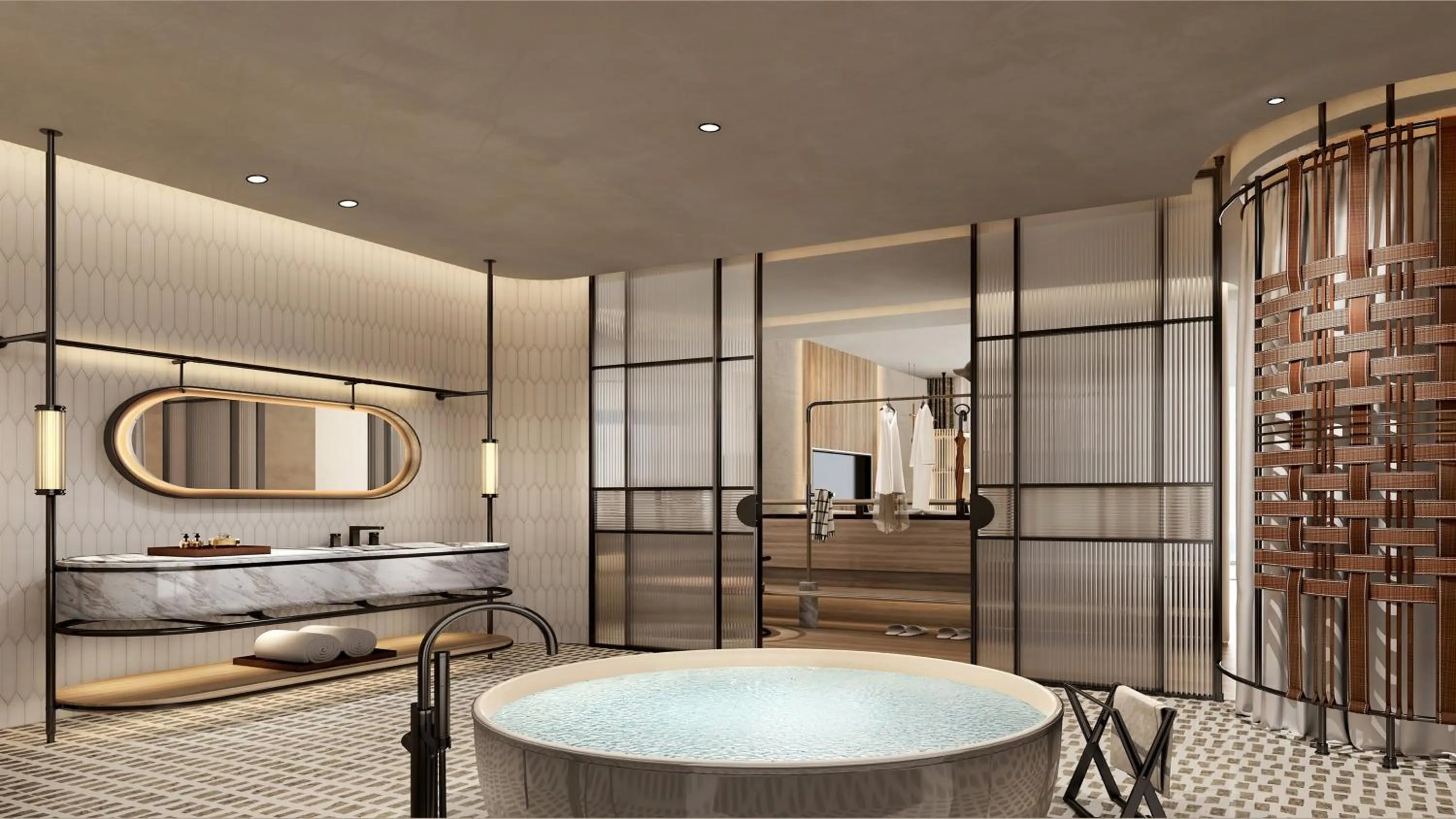 Bathroom in Hotel Indigo Hainan Clear Water Bay by IHG