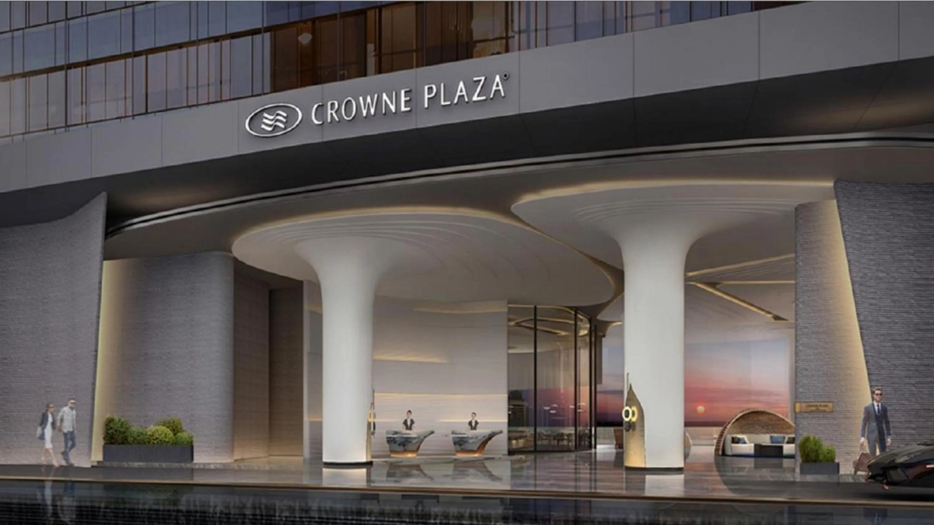 Property building in Crowne Plaza Sanya Yazhou Bay by IHG