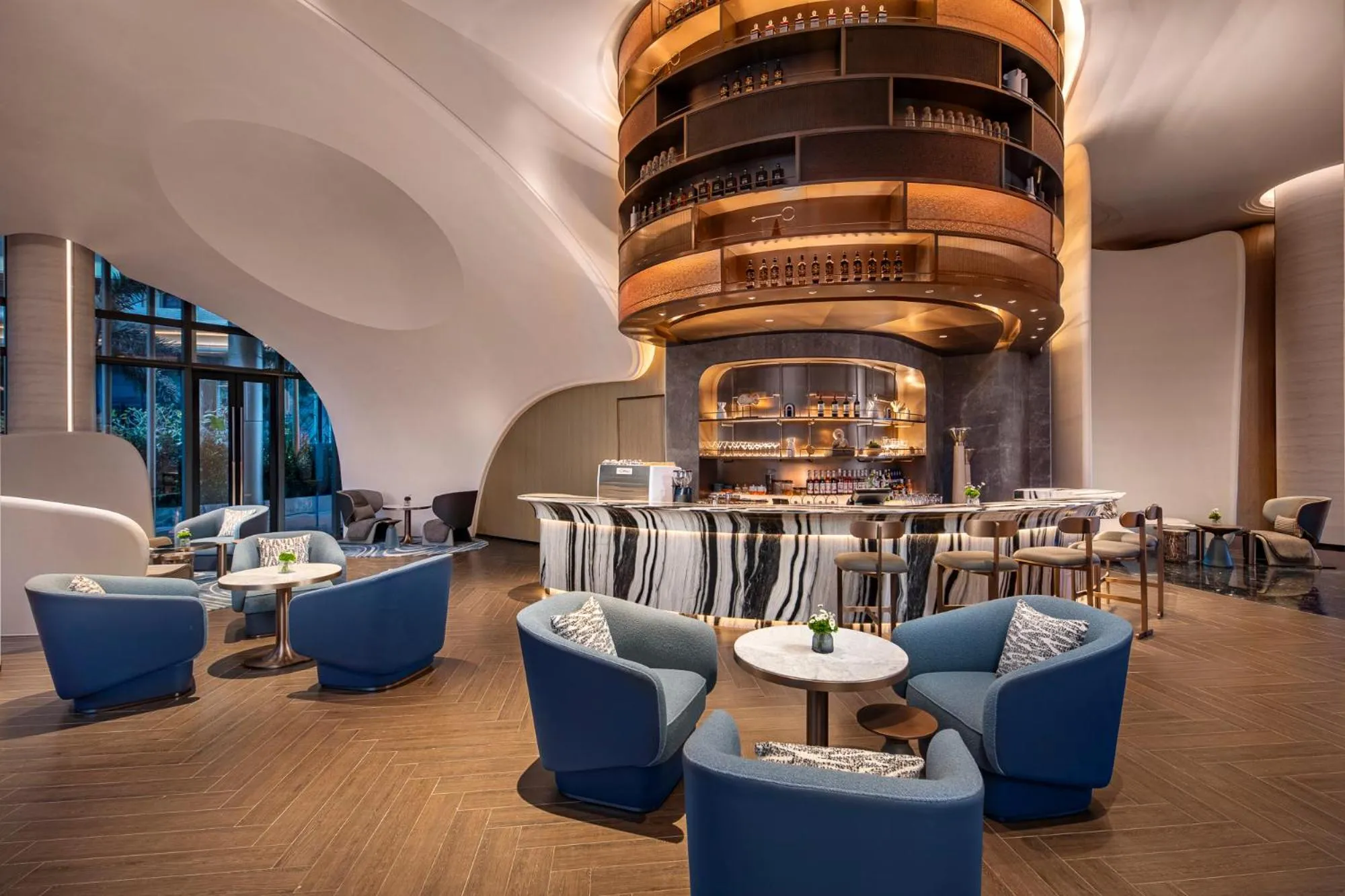 Lobby or reception in Crowne Plaza Sanya Yazhou Bay by IHG