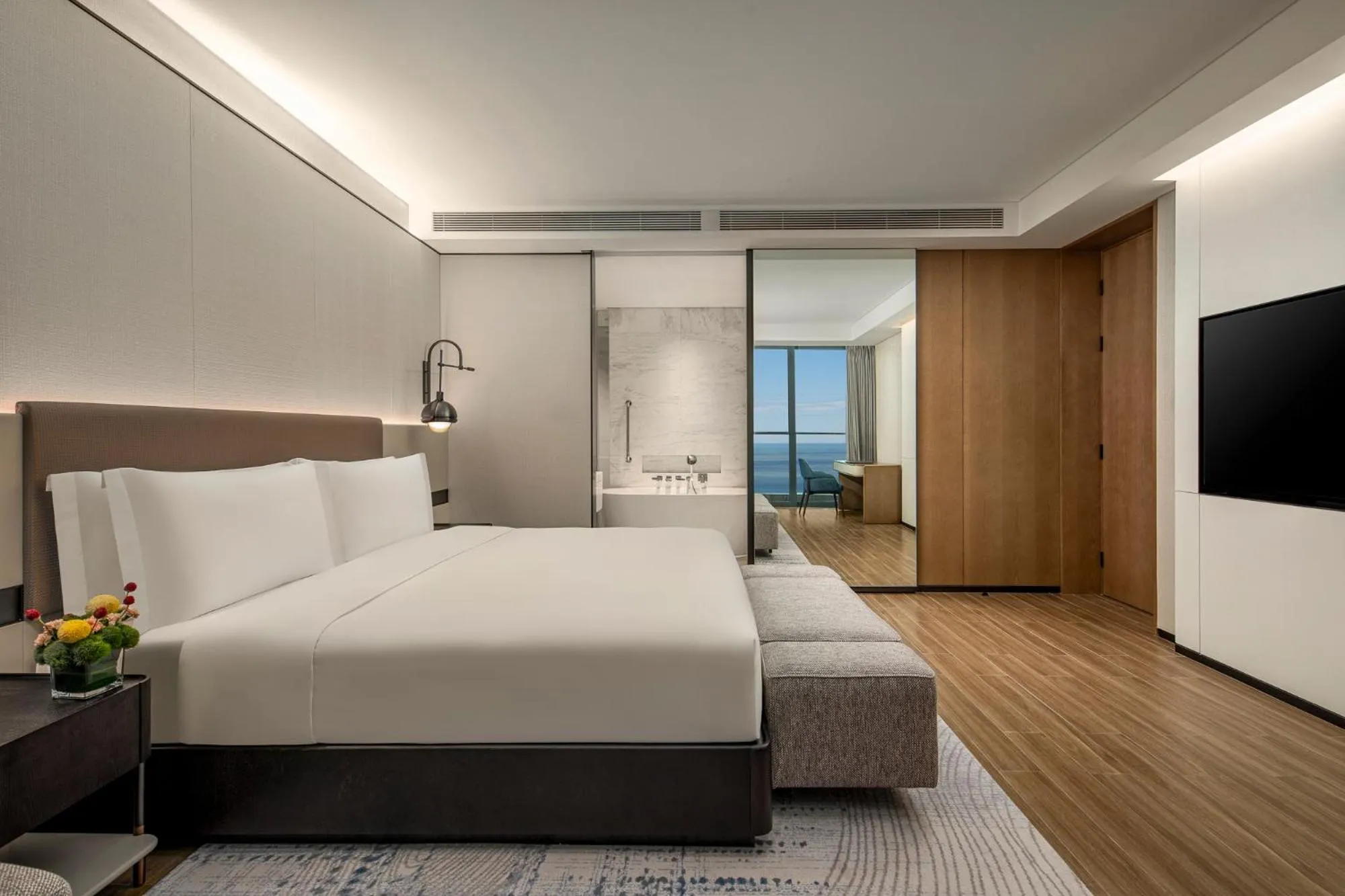 Bedroom, Bed in Crowne Plaza Sanya Yazhou Bay by IHG