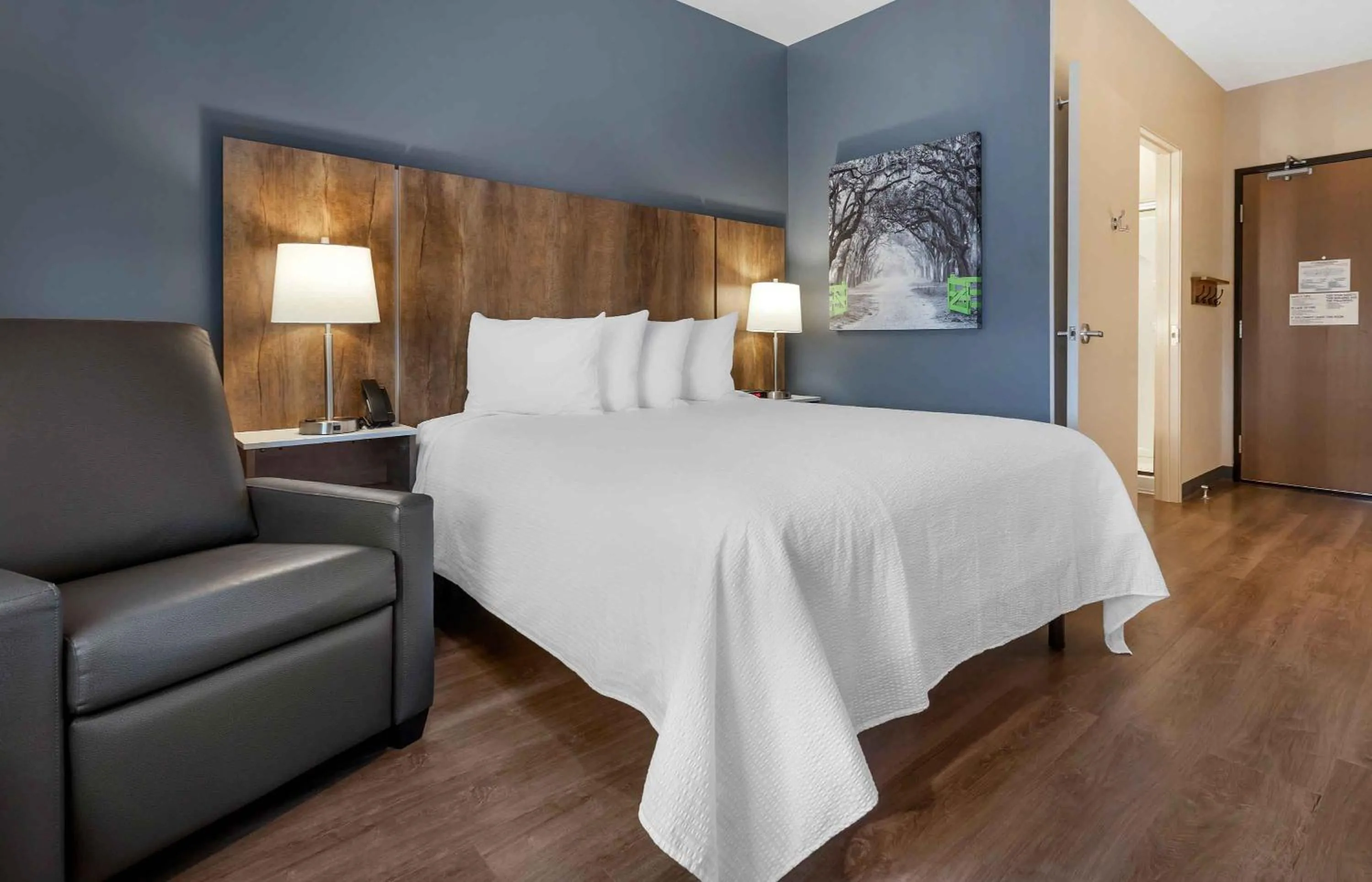 Bed in Extended Stay America Premier Suites - San Antonio - Schertz