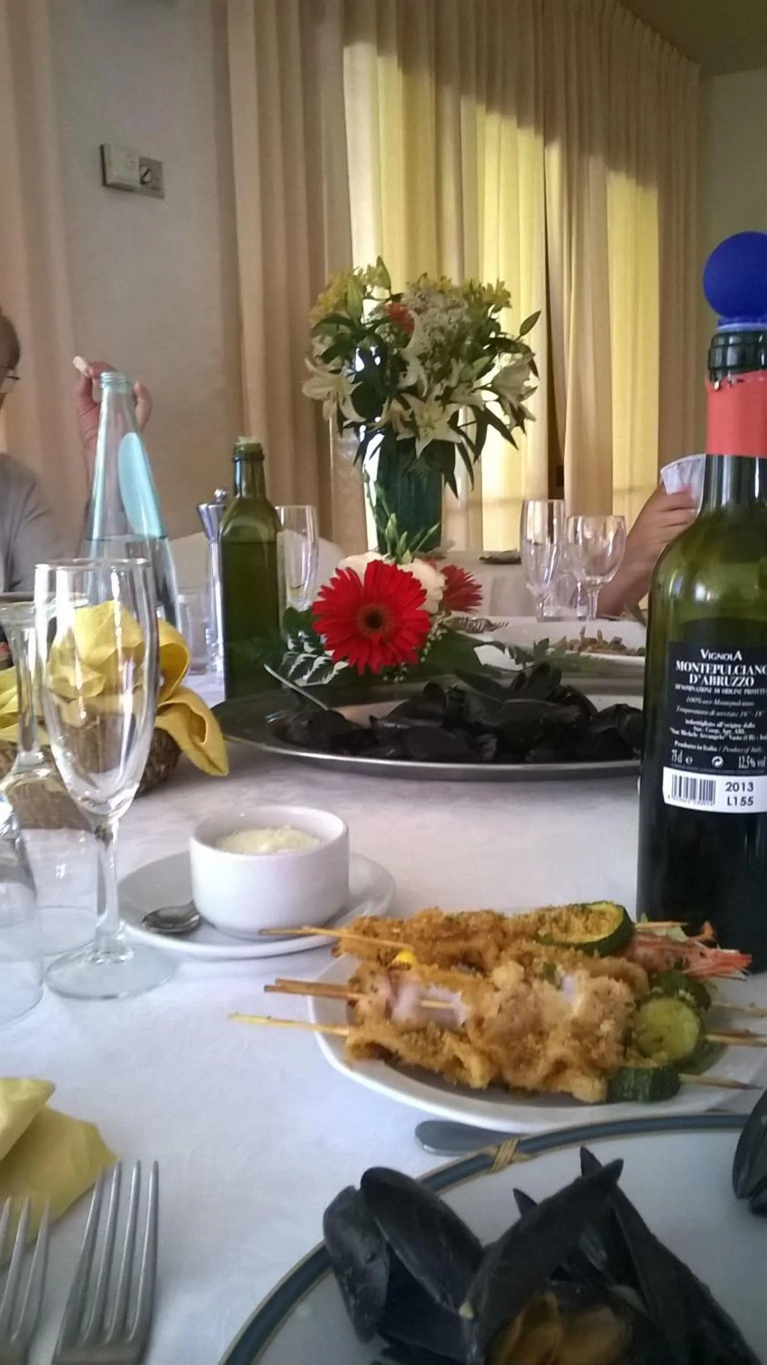Dining area in Hotel Du Parc