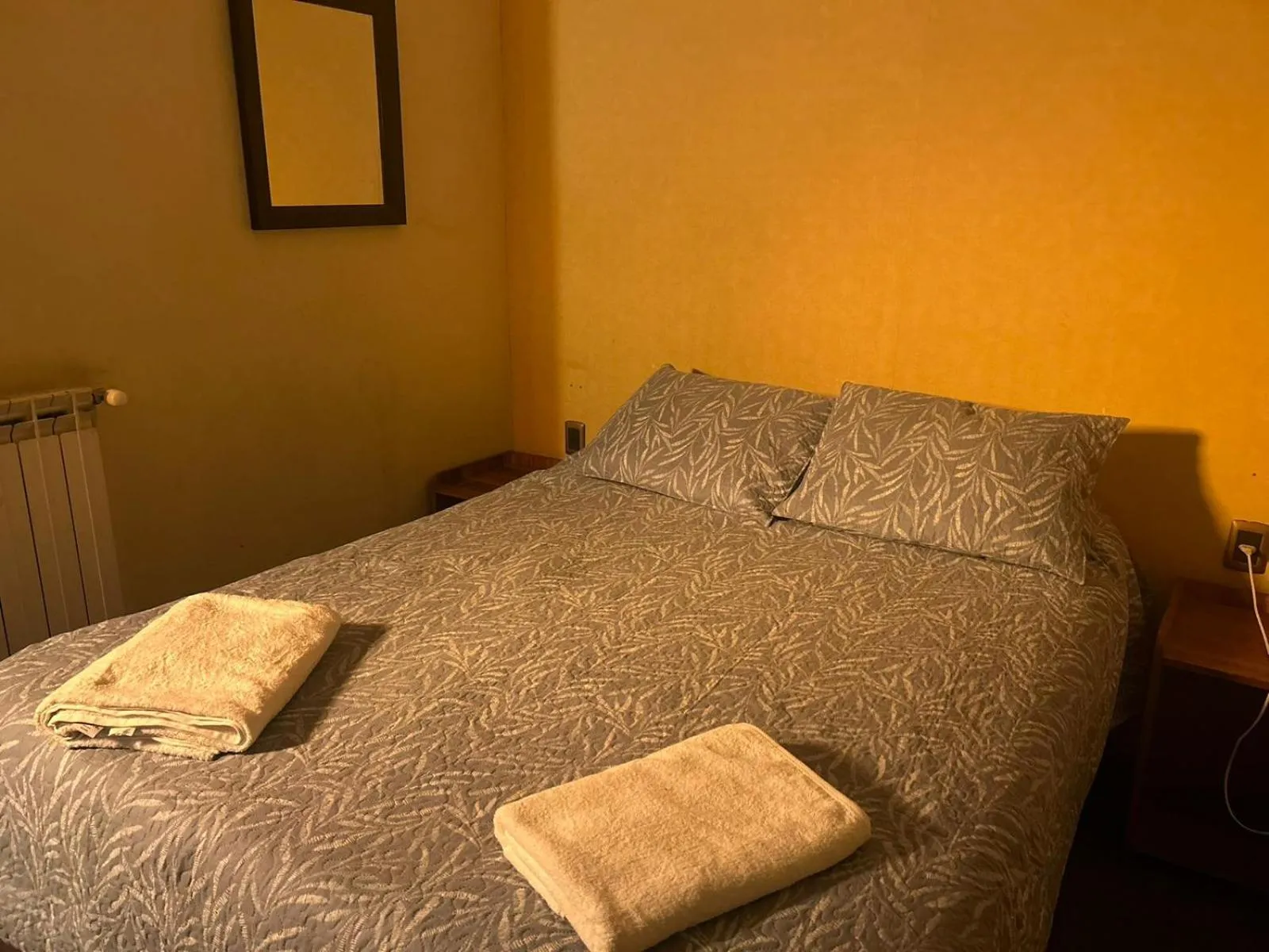 Bed in Hostal Don Guillermo