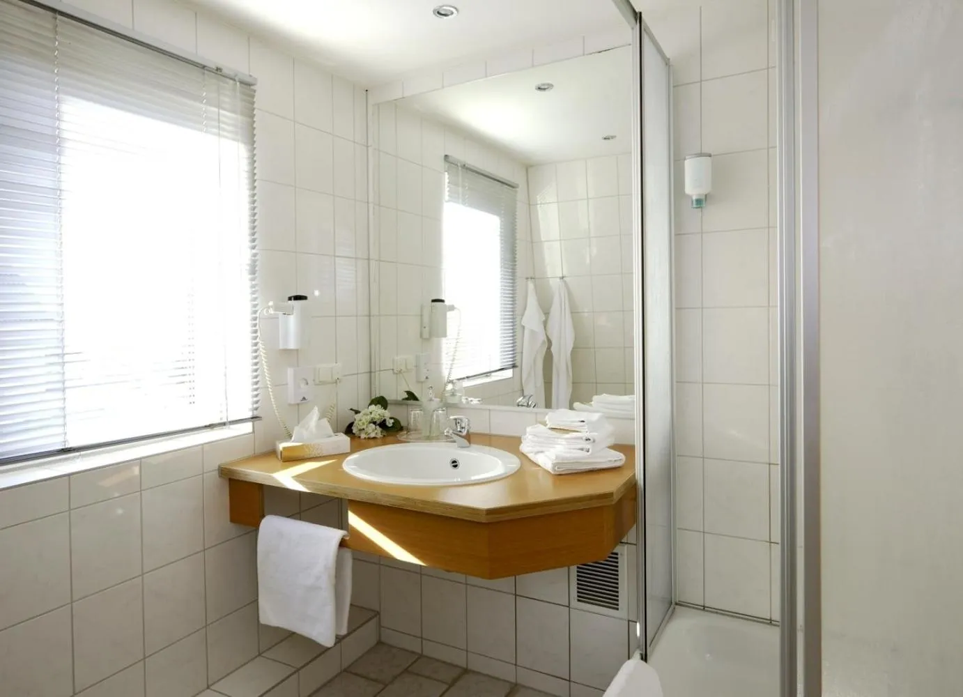 Bathroom in Hotel und Restaurant "Zur Zwiebel"