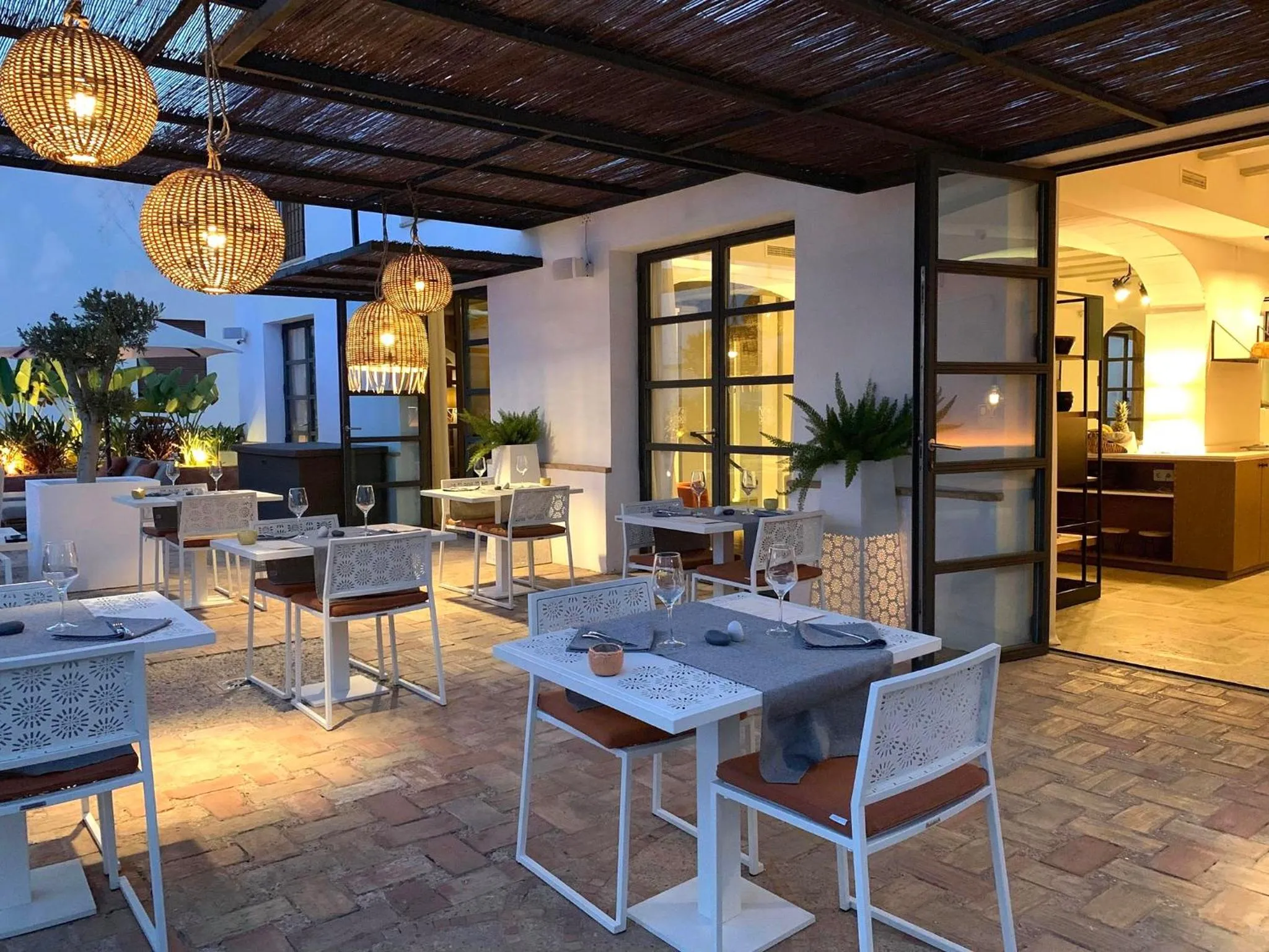 Patio in La Serena Boutique Hotel & Wellness - Altea