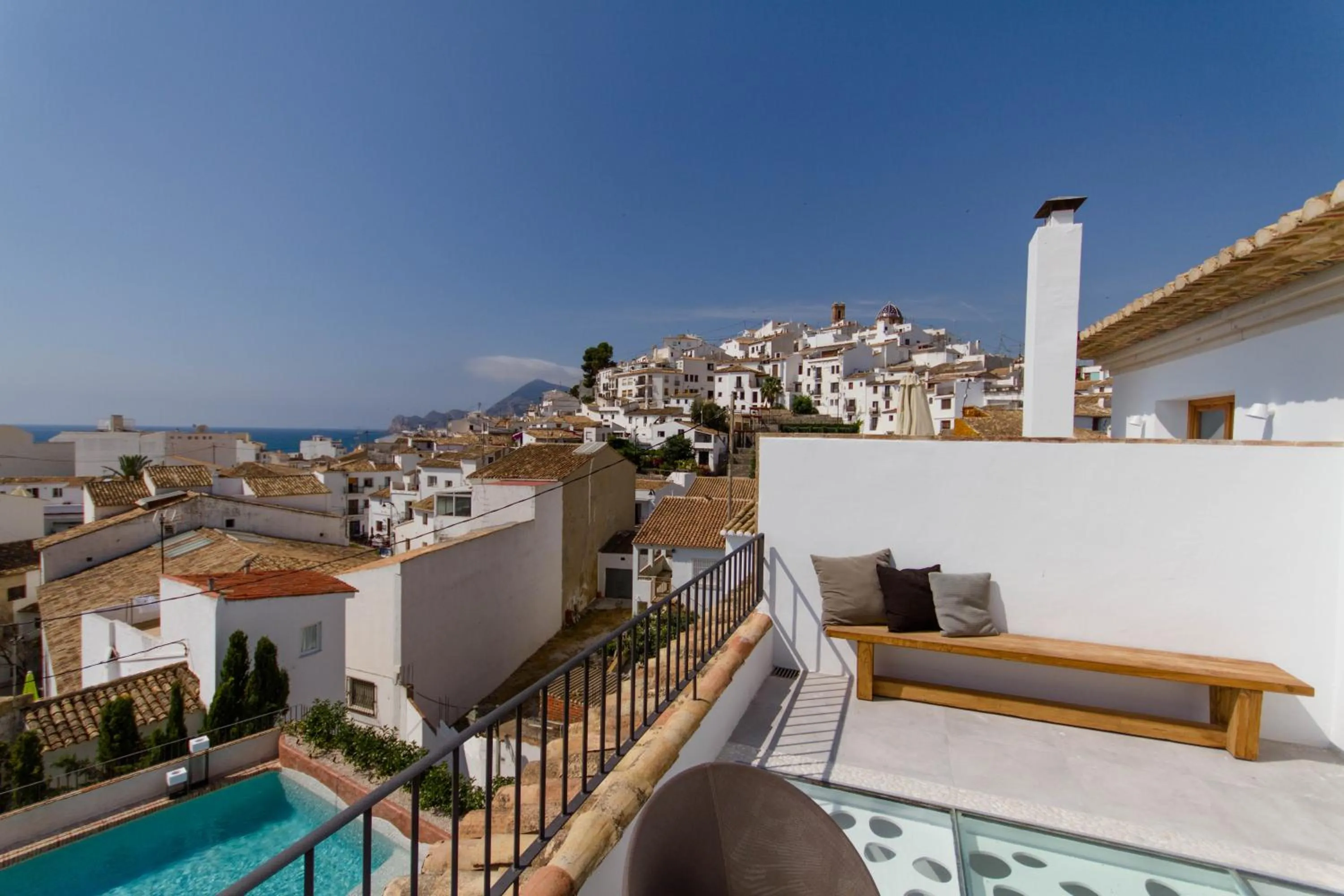 City view in La Serena Boutique Hotel & Wellness - Altea