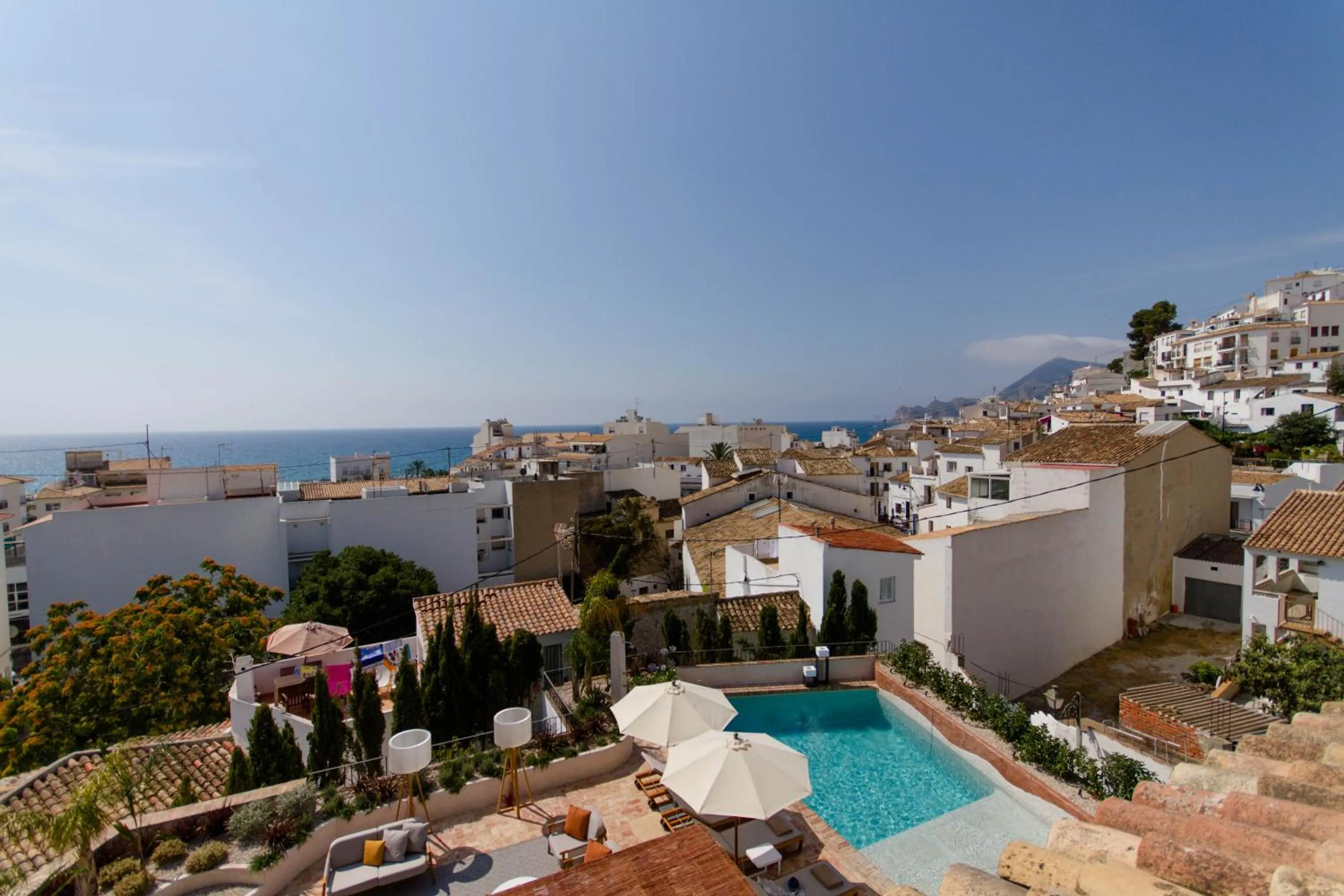 City view in La Serena Boutique Hotel & Wellness - Altea