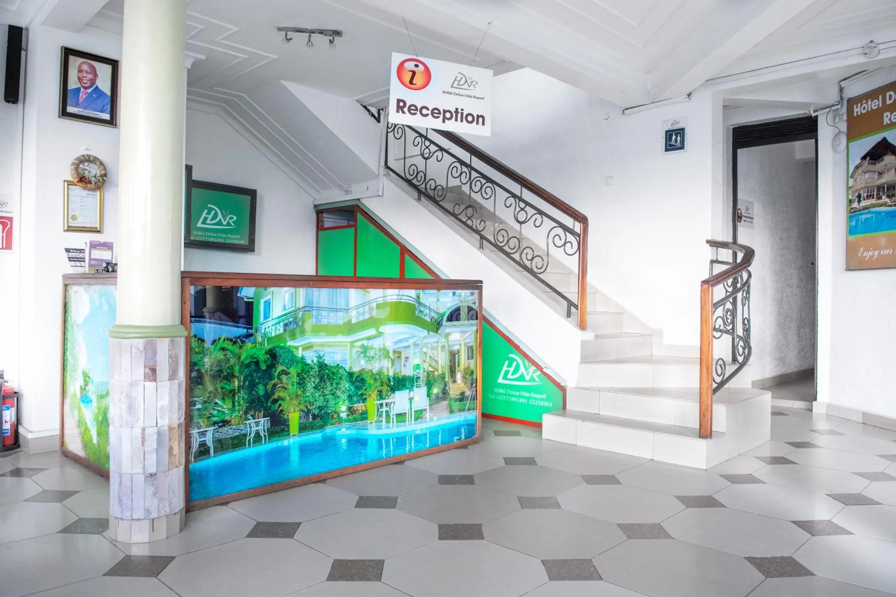 Lobby or reception in Dolce Vita Resort Hotel