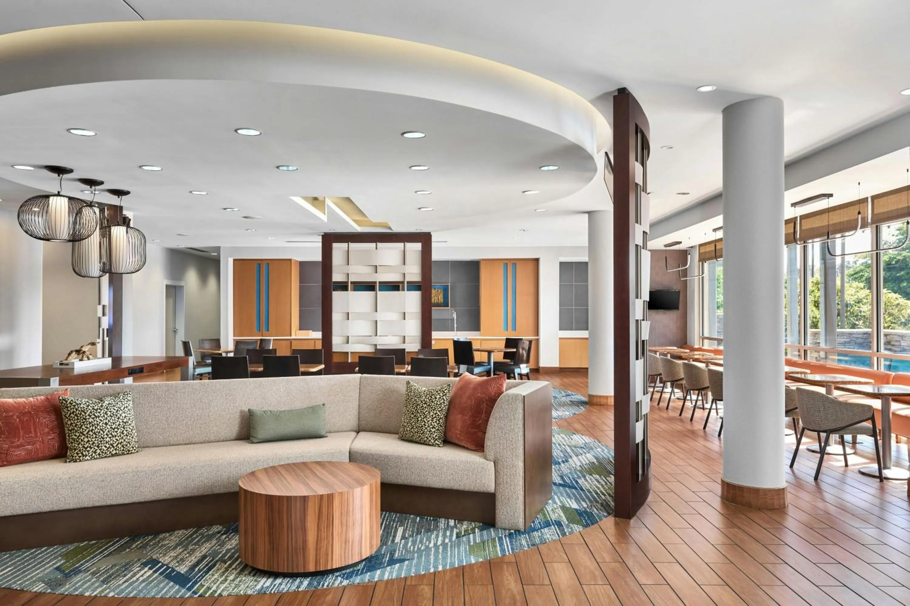 Lobby or reception in SpringHill Suites Lumberton