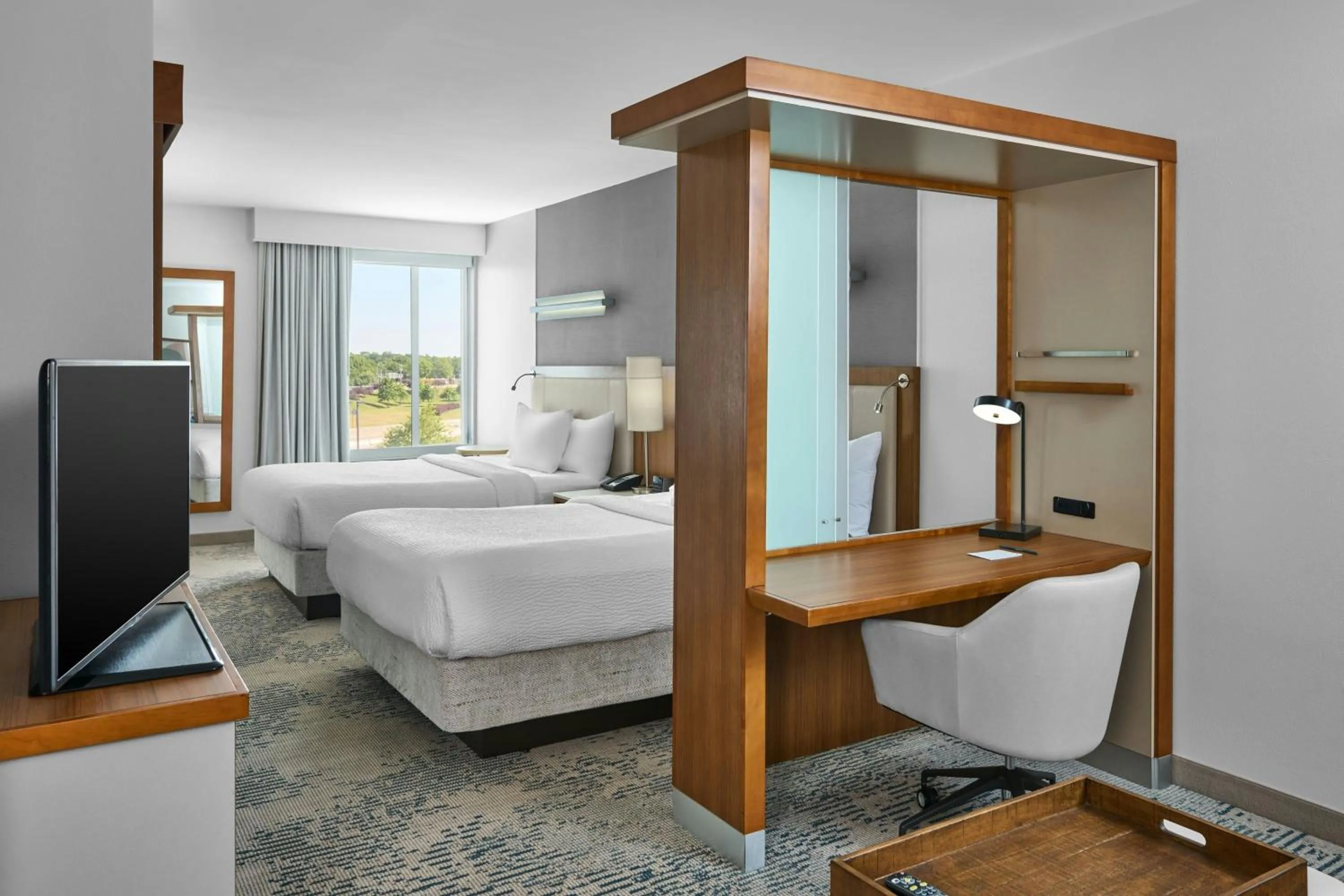 Photo of the whole room, Bed in SpringHill Suites Lumberton