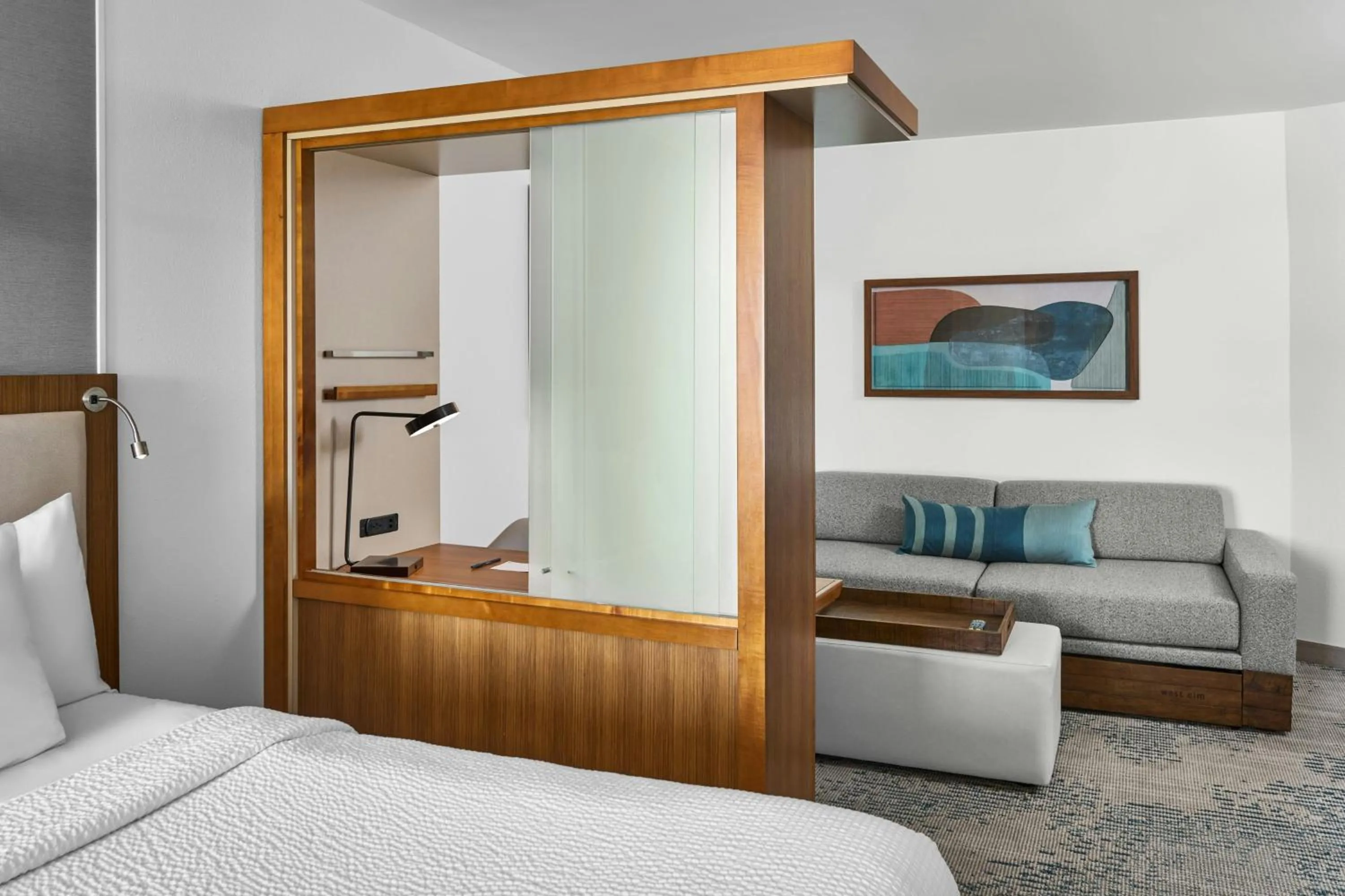 Photo of the whole room, Bed in SpringHill Suites Lumberton