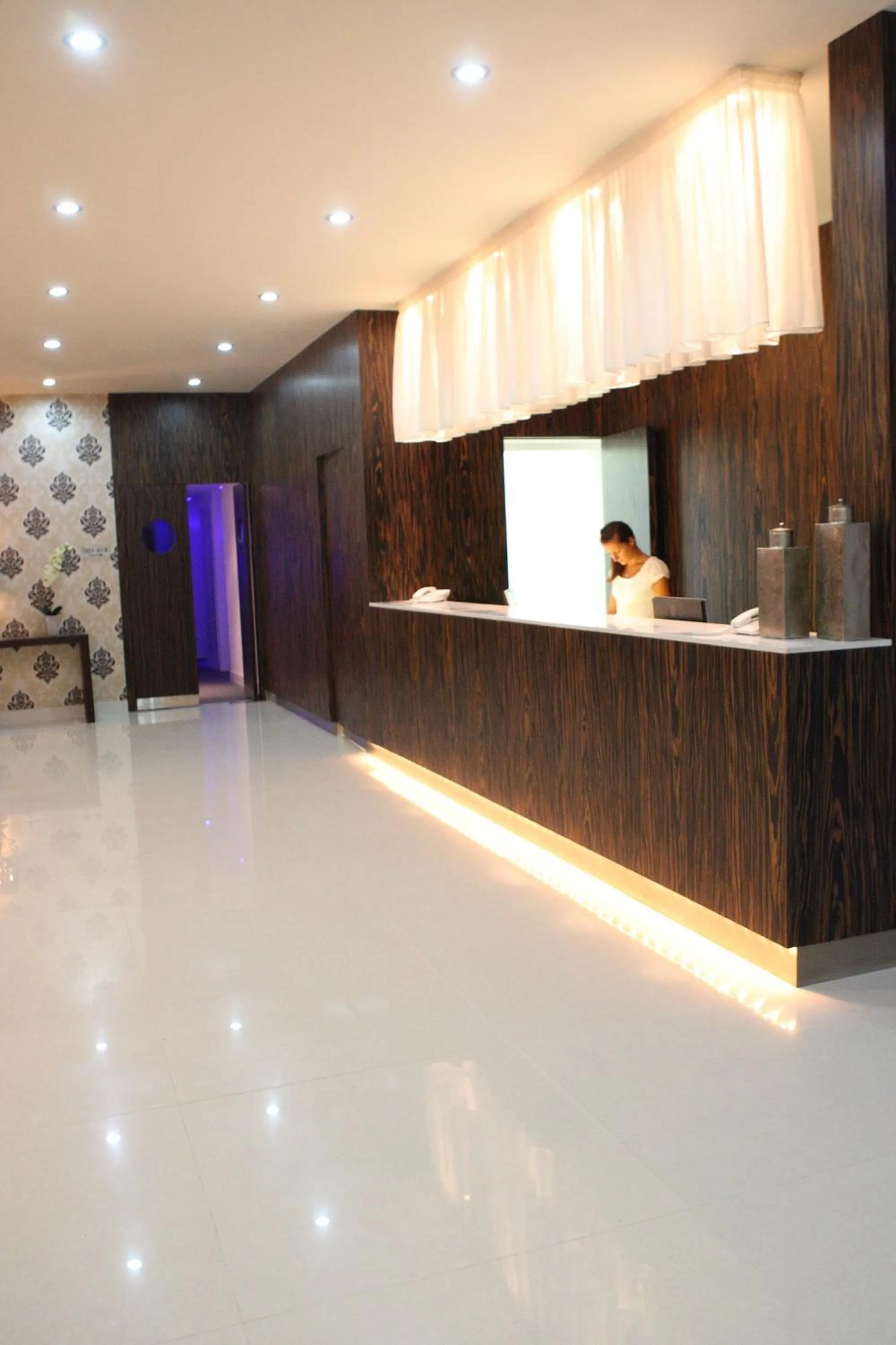 Lobby or reception in Vrissiana Boutique Beach Hotel