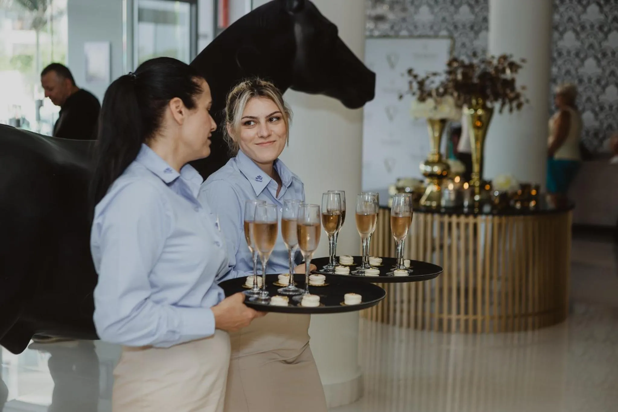 Staff in Vrissiana Boutique Beach Hotel