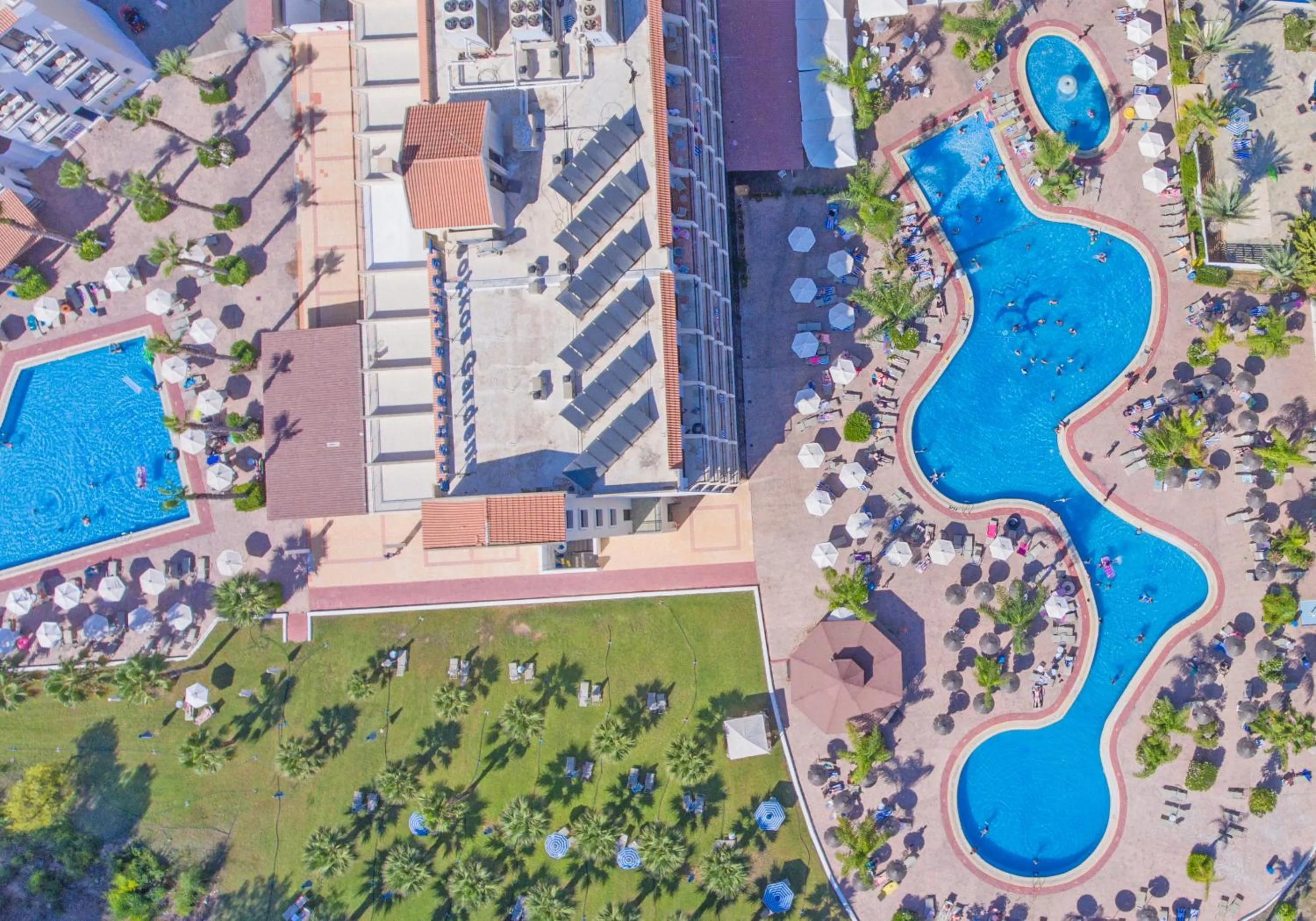 Bird's eye view in Tsokkos Gardens Hotel