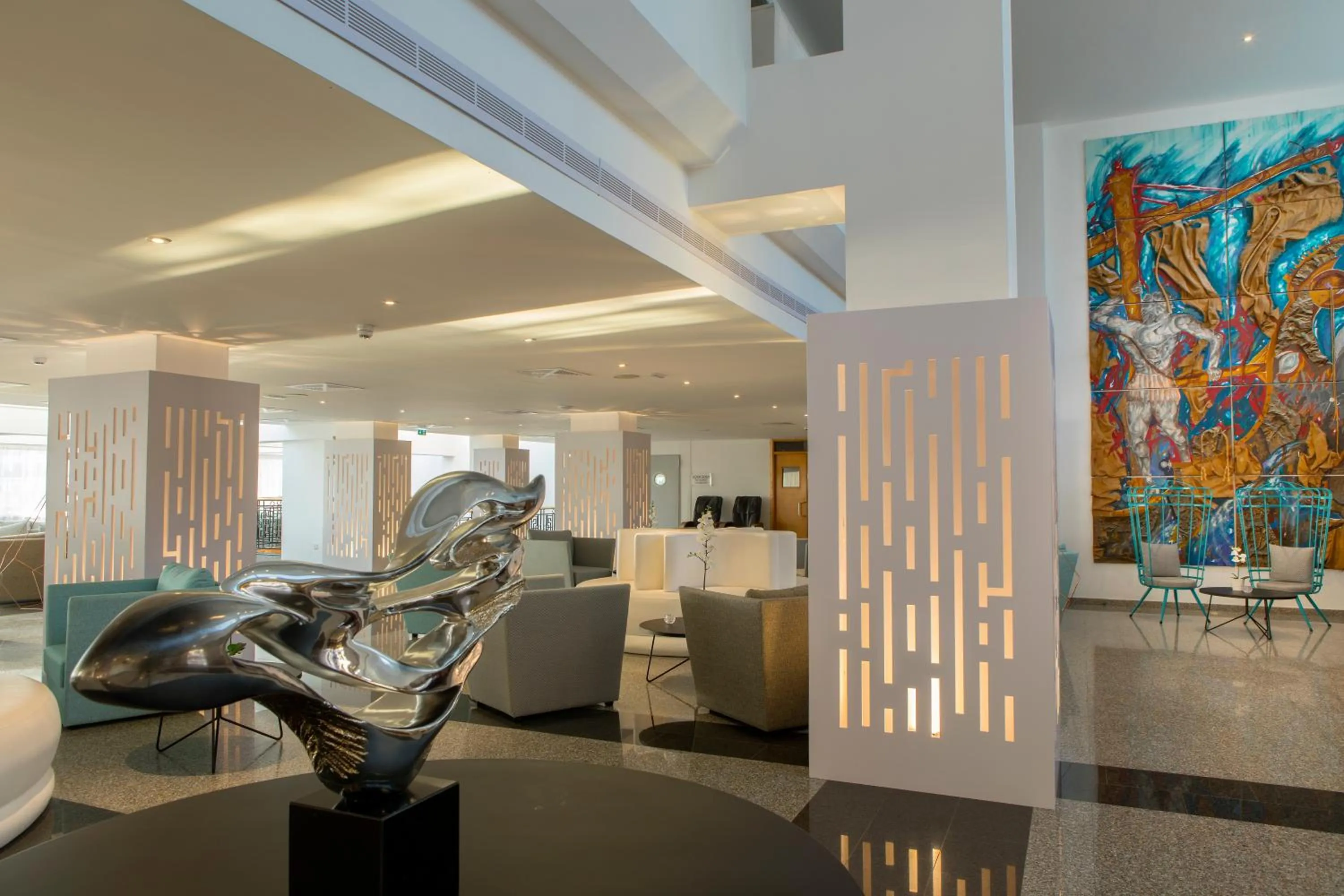 Lobby or reception in Odessa Beach Hotel