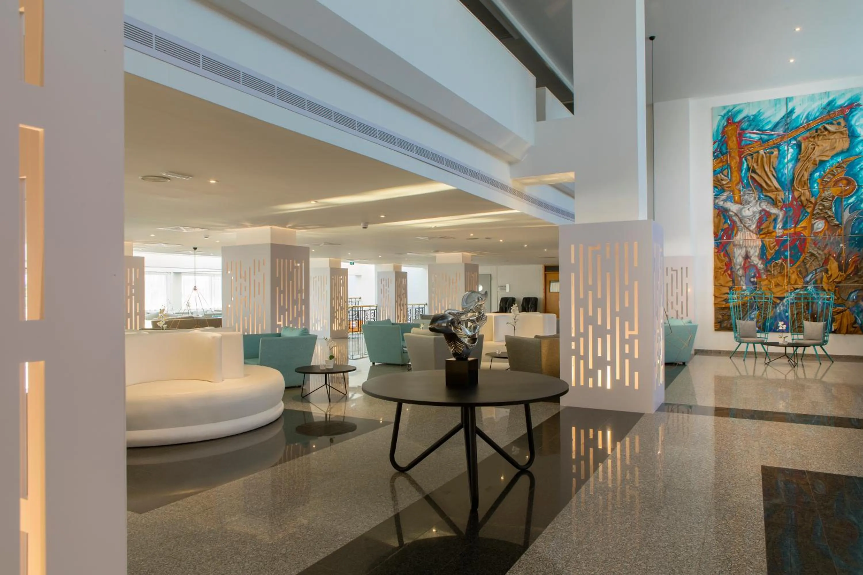 Lobby or reception in Odessa Beach Hotel