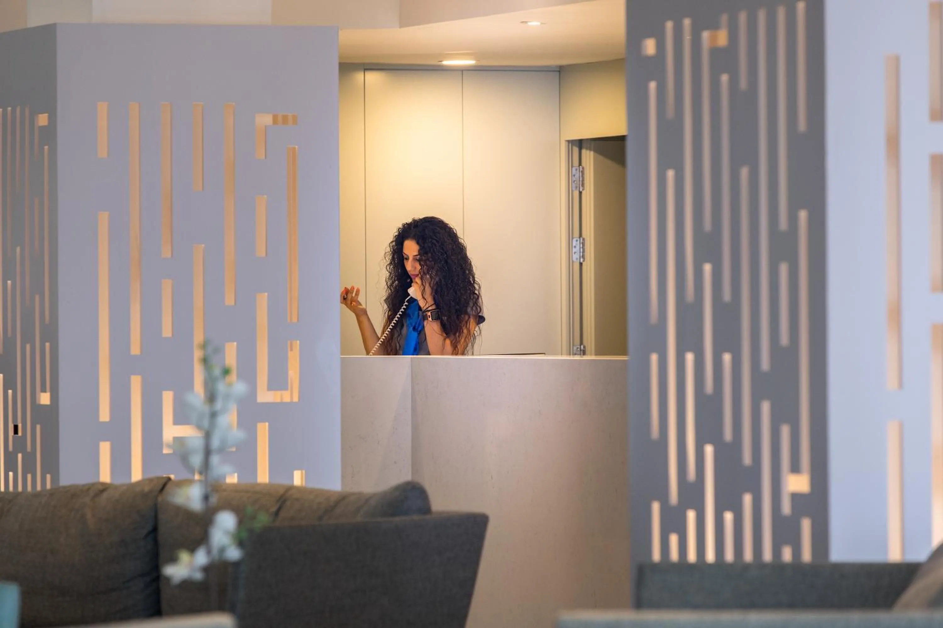 Lobby or reception in Odessa Beach Hotel