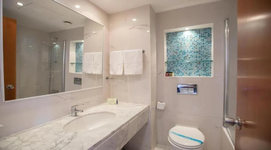 Toilet in Odessa Beach Hotel