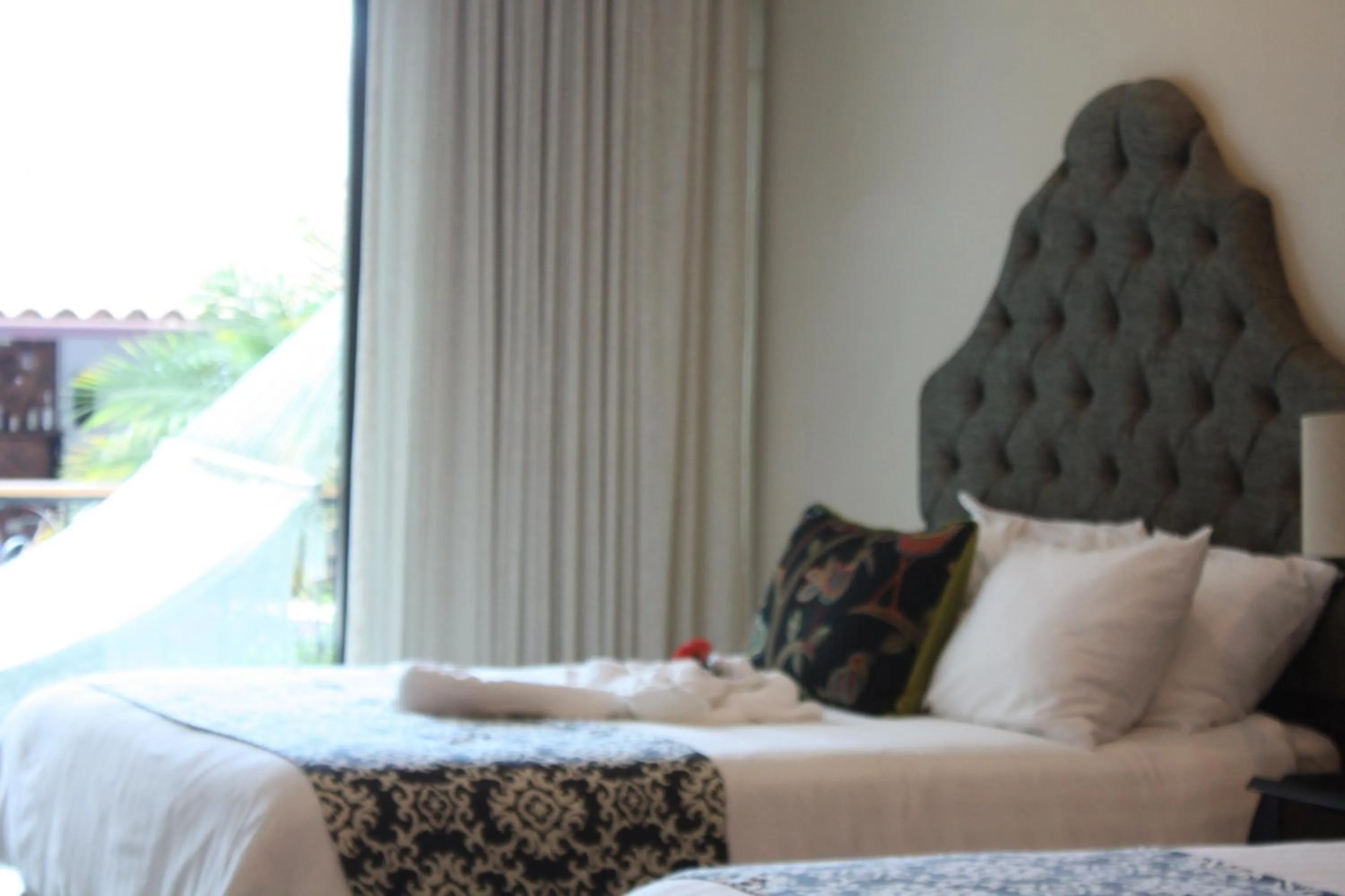 Bed in Hotel Gran David