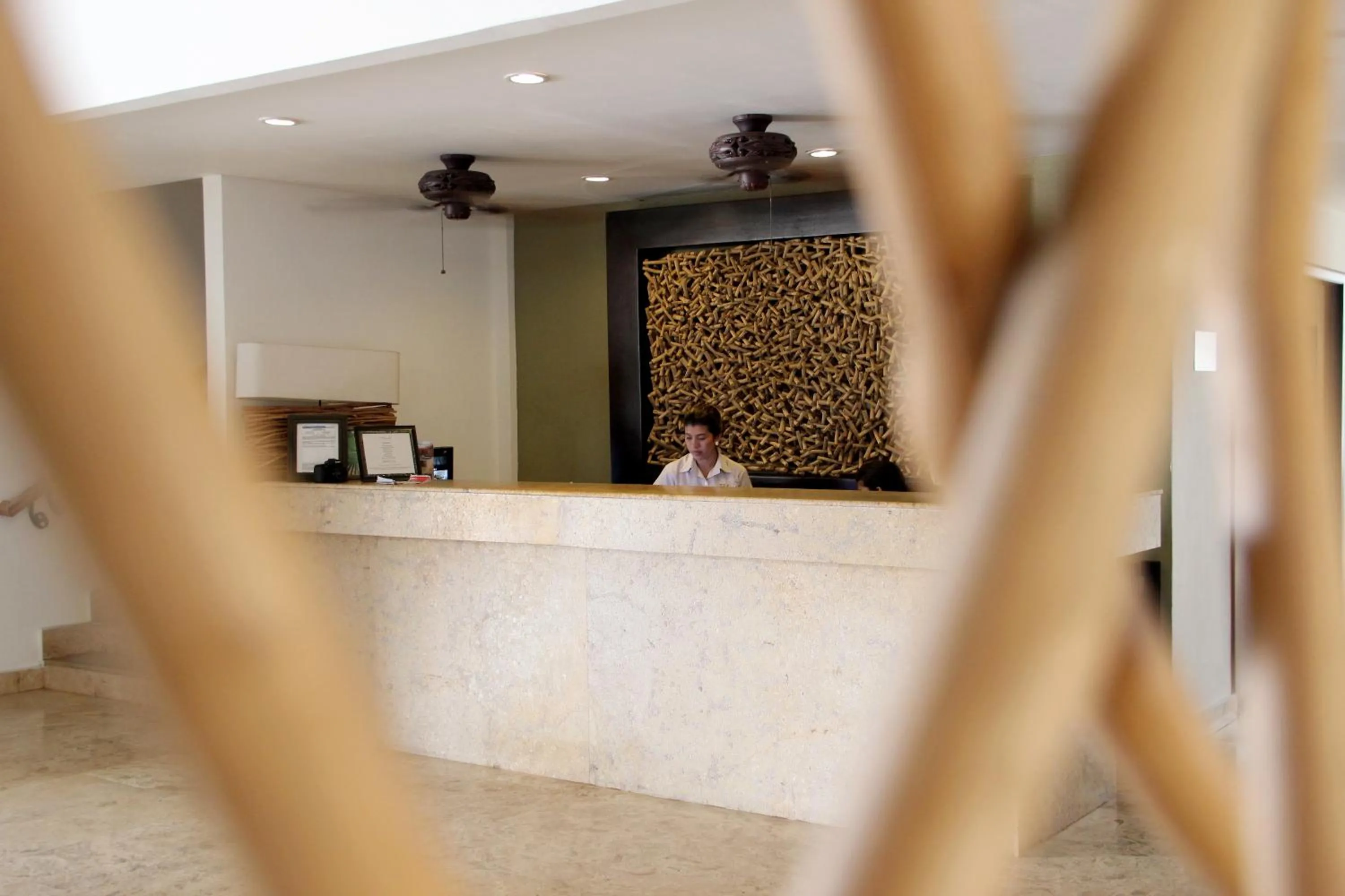 Lobby or reception in Hotel Gran David