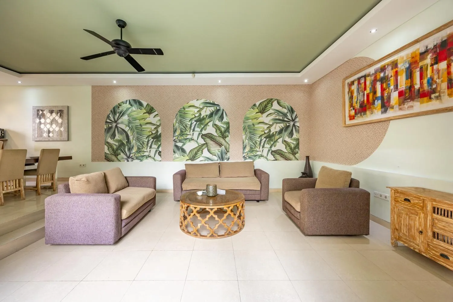 Communal lounge/ TV room in Cove The Ricks Villa