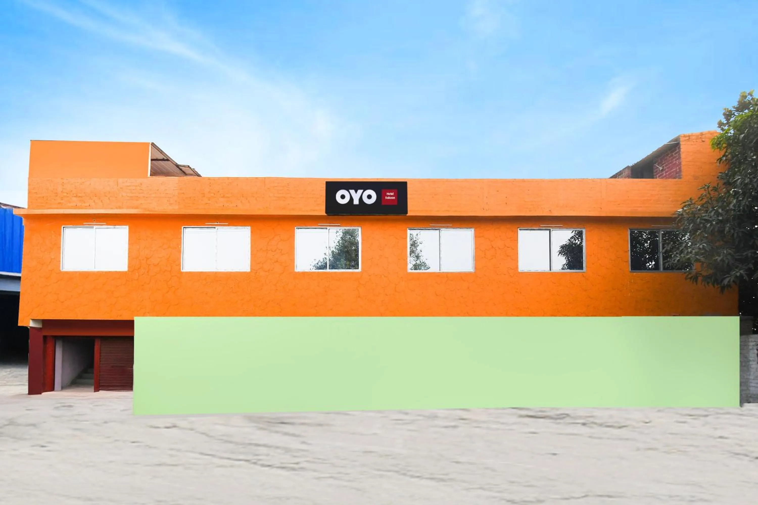 Facade/entrance in Hotel O SUKOON