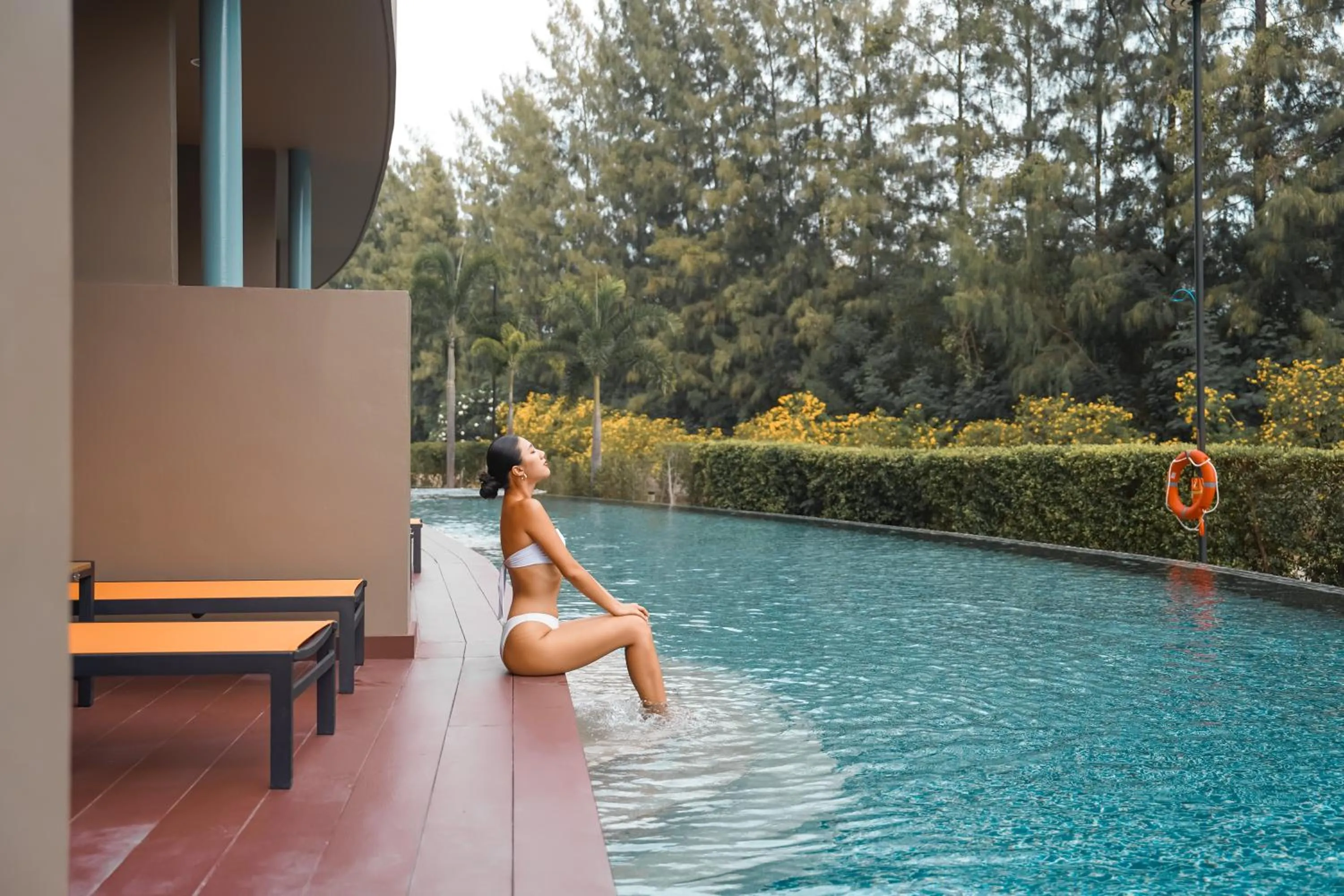 Garden view in The Kaset, Hua Hin