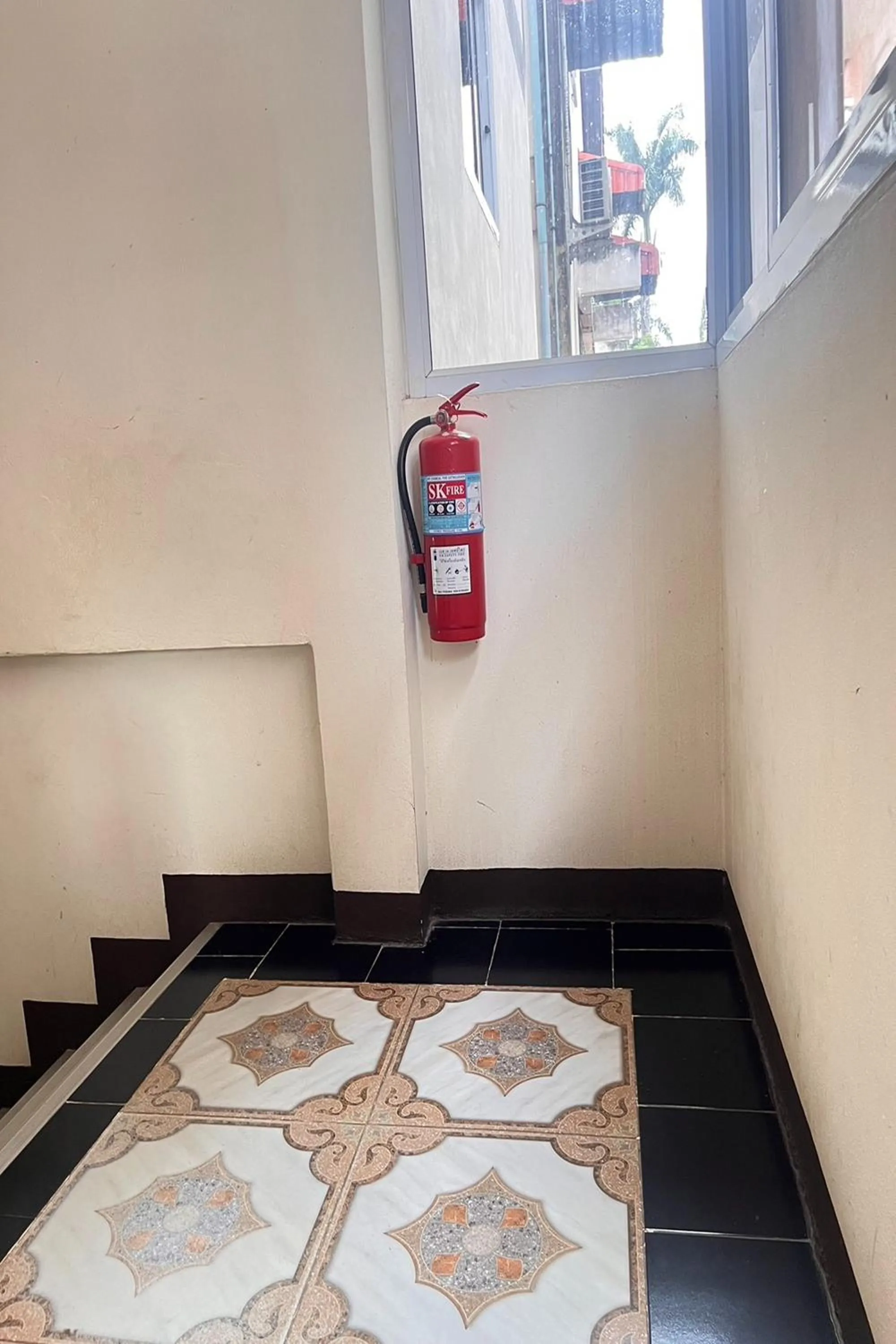 Decorative detail in The First Residence Lamphun