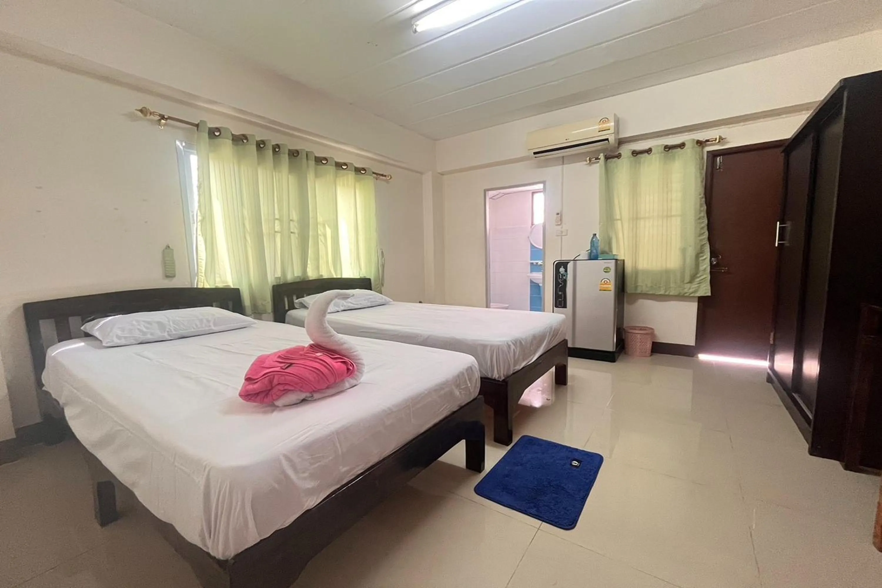 Bed in The First Residence Lamphun