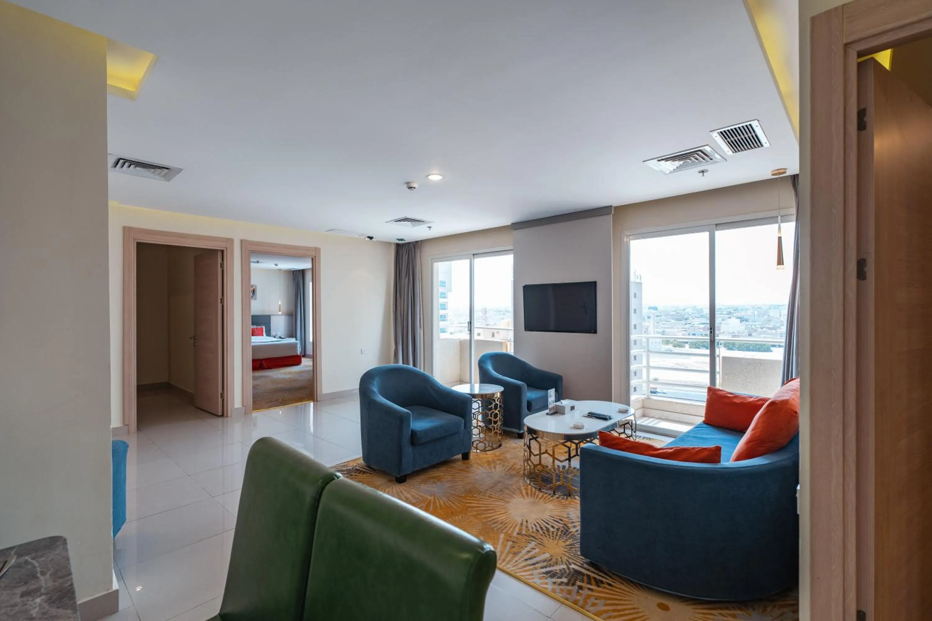 Living room in وهج للشقق الفندقية Wahaj Hotel Apartments 2