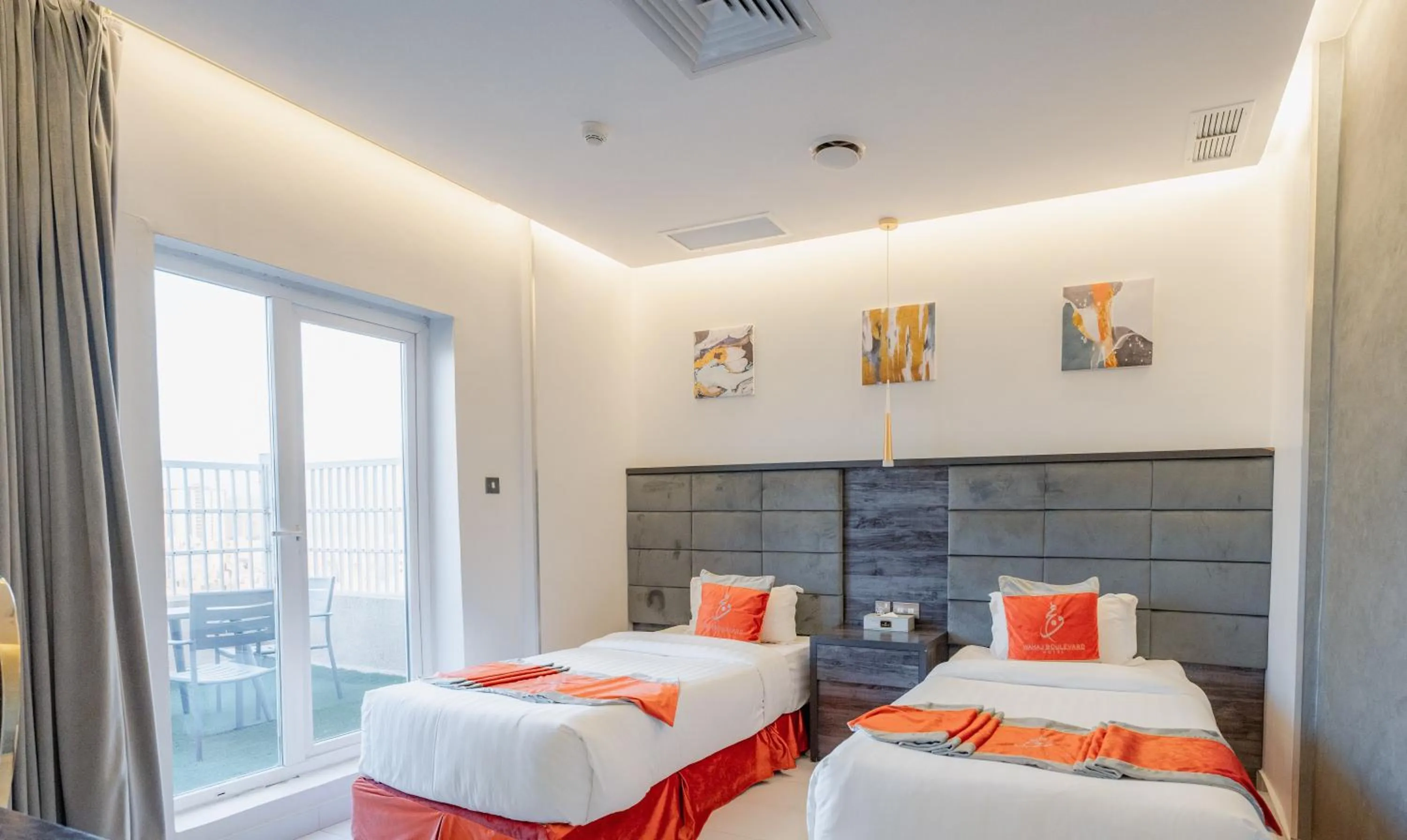 Bed in وهج للشقق الفندقية Wahaj Hotel Apartments 2