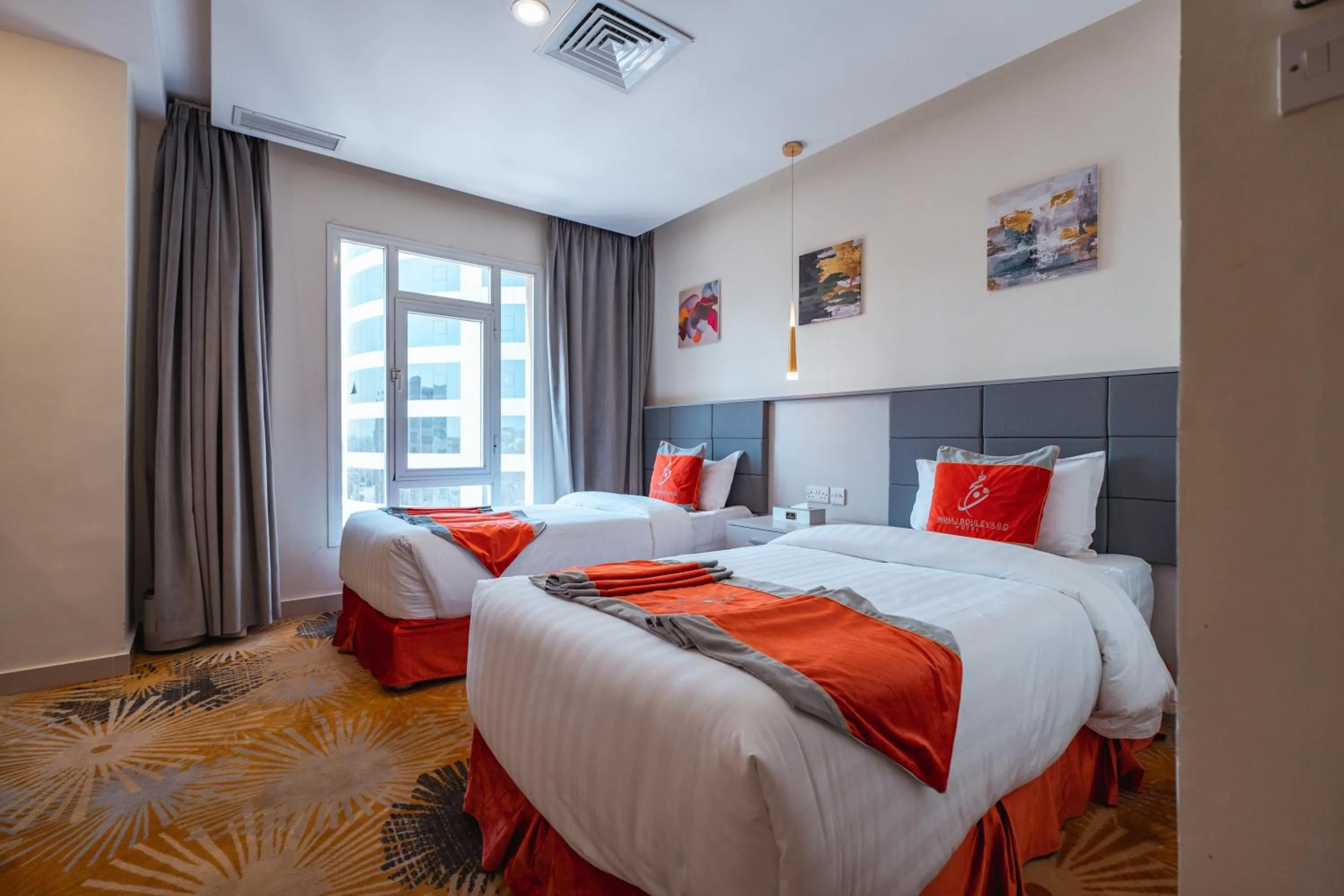 Bed in وهج للشقق الفندقية Wahaj Hotel Apartments 2