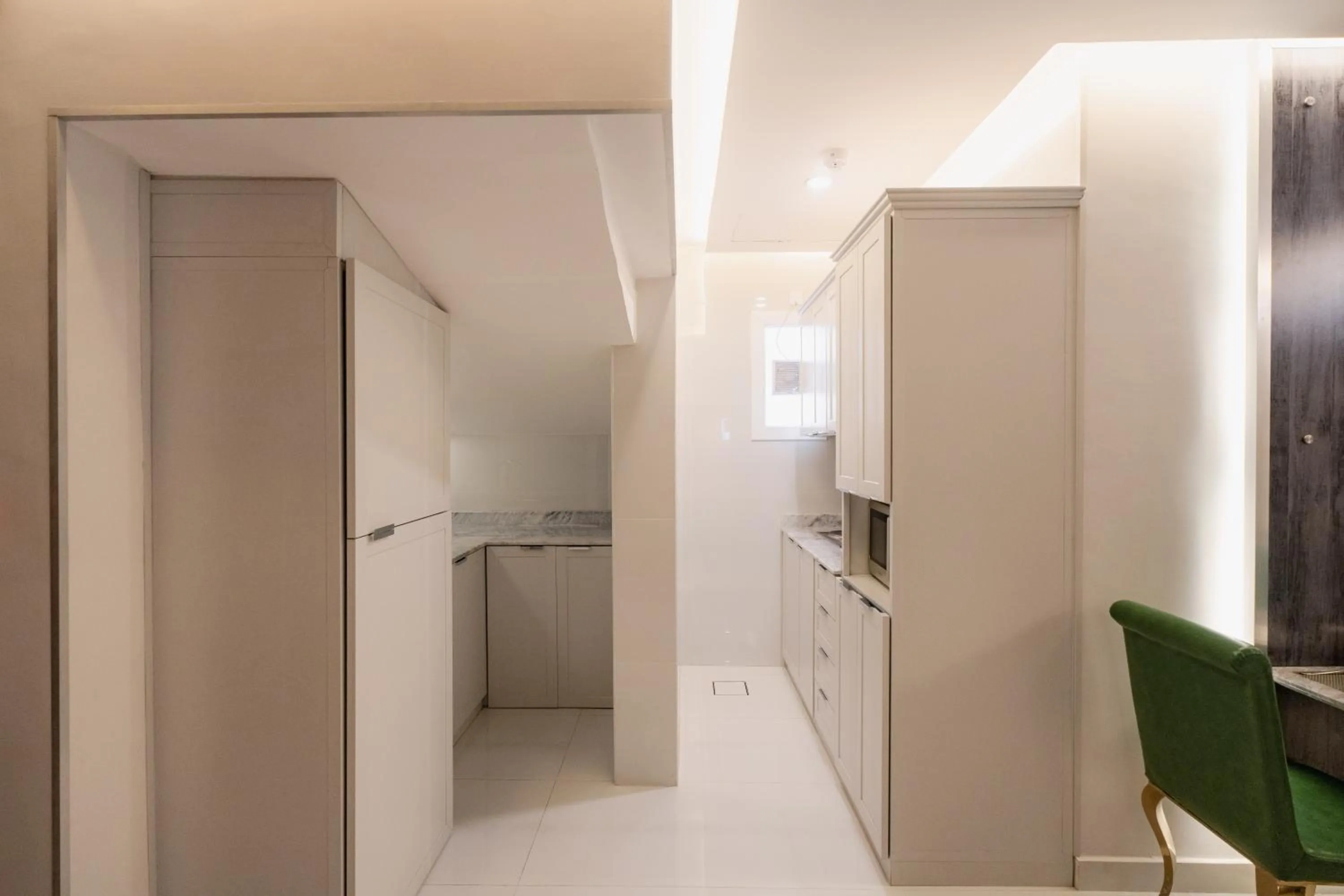 Kitchen or kitchenette in وهج للشقق الفندقية Wahaj Hotel Apartments 2