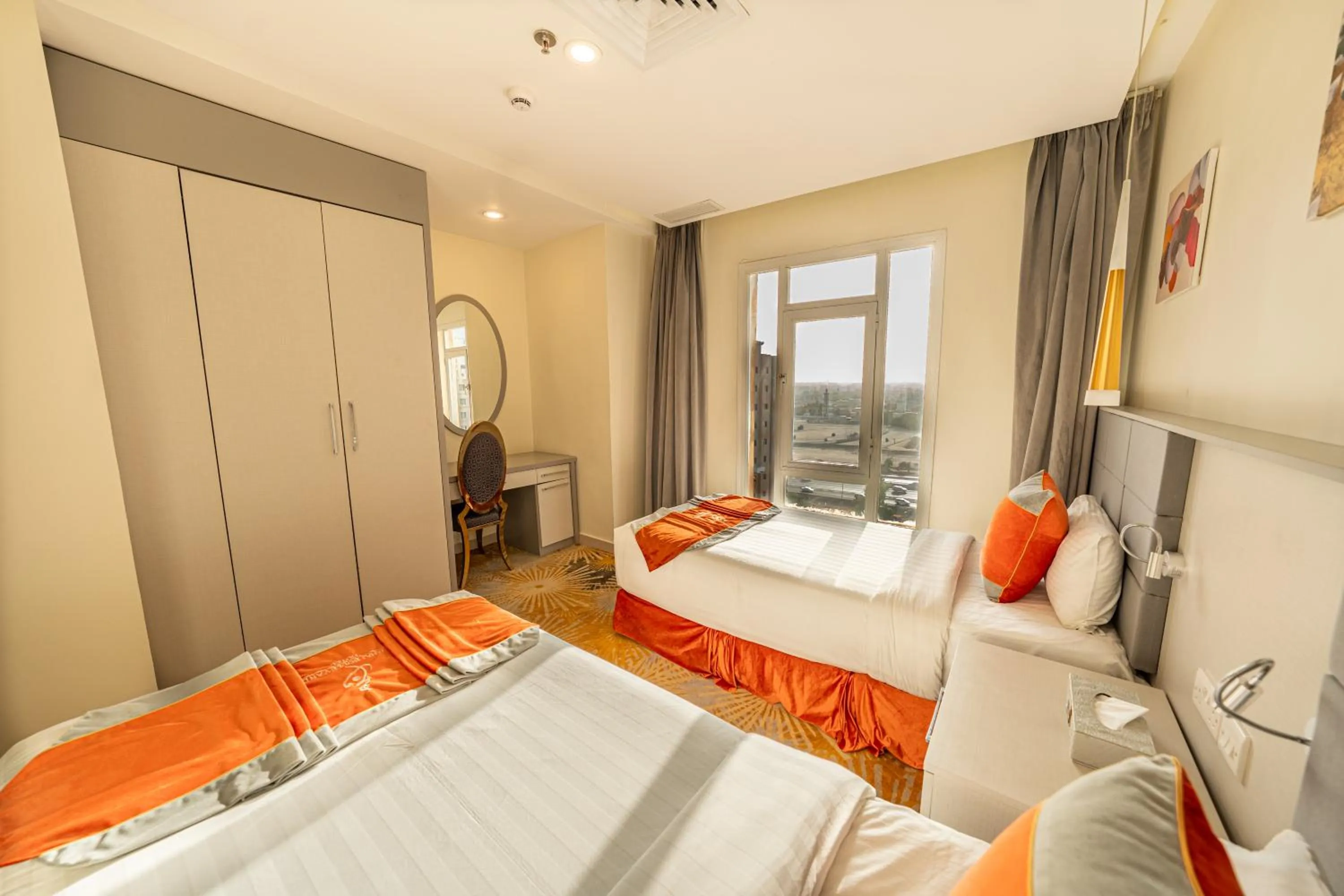 Bed in وهج للشقق الفندقية Wahaj Hotel Apartments 2