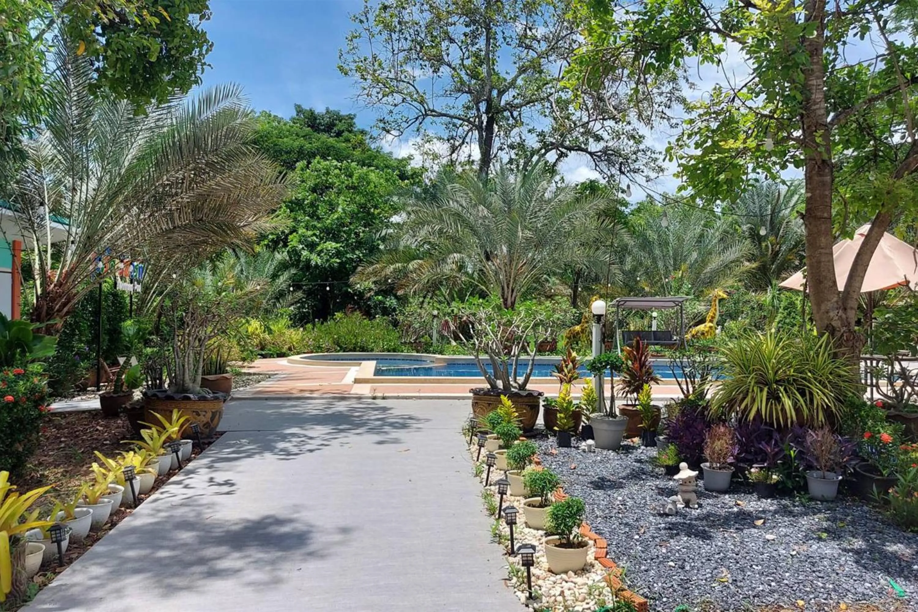 Natural landscape in Rung Rueng Resort