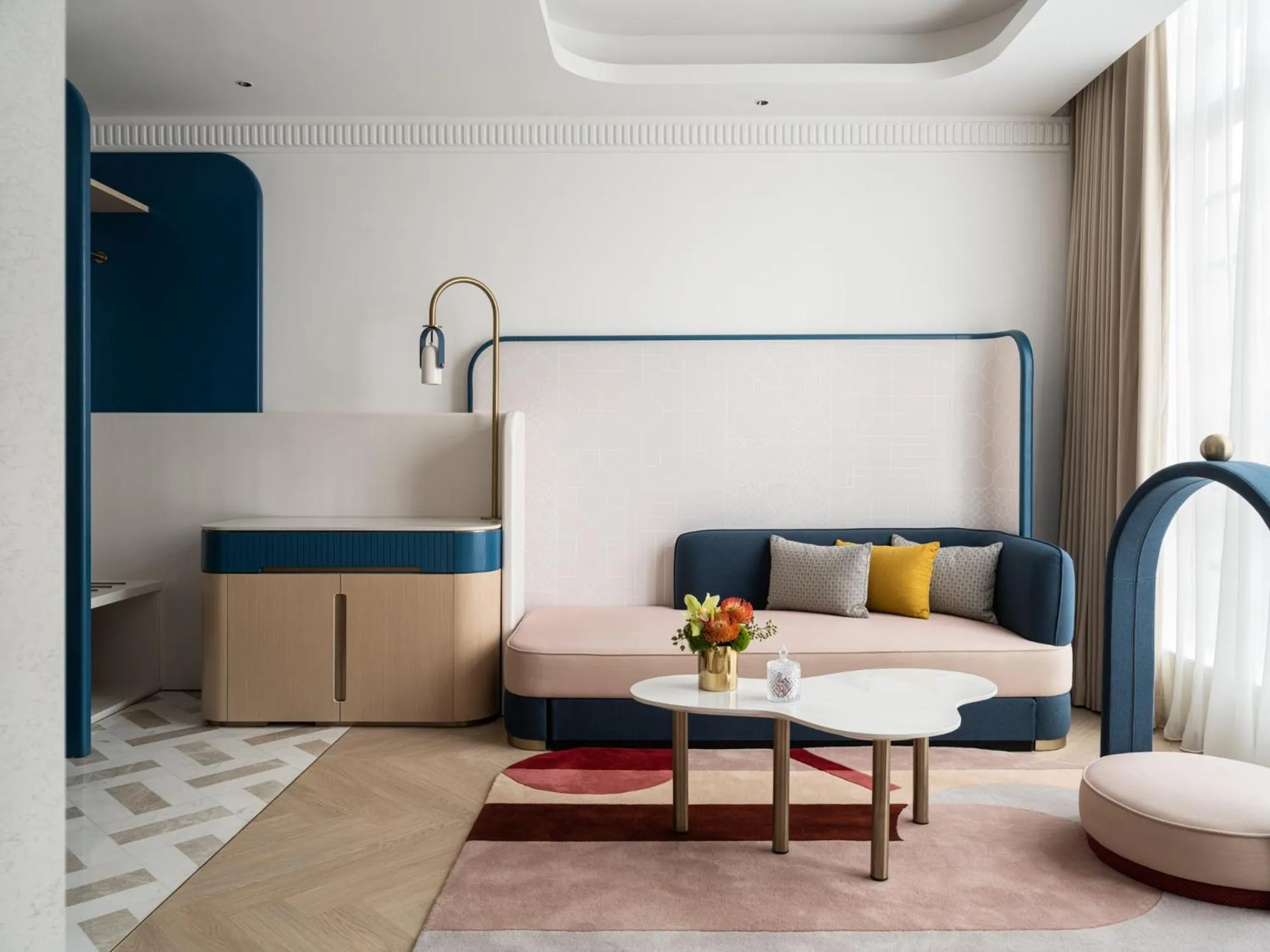 Living room in The Stage Shanghai