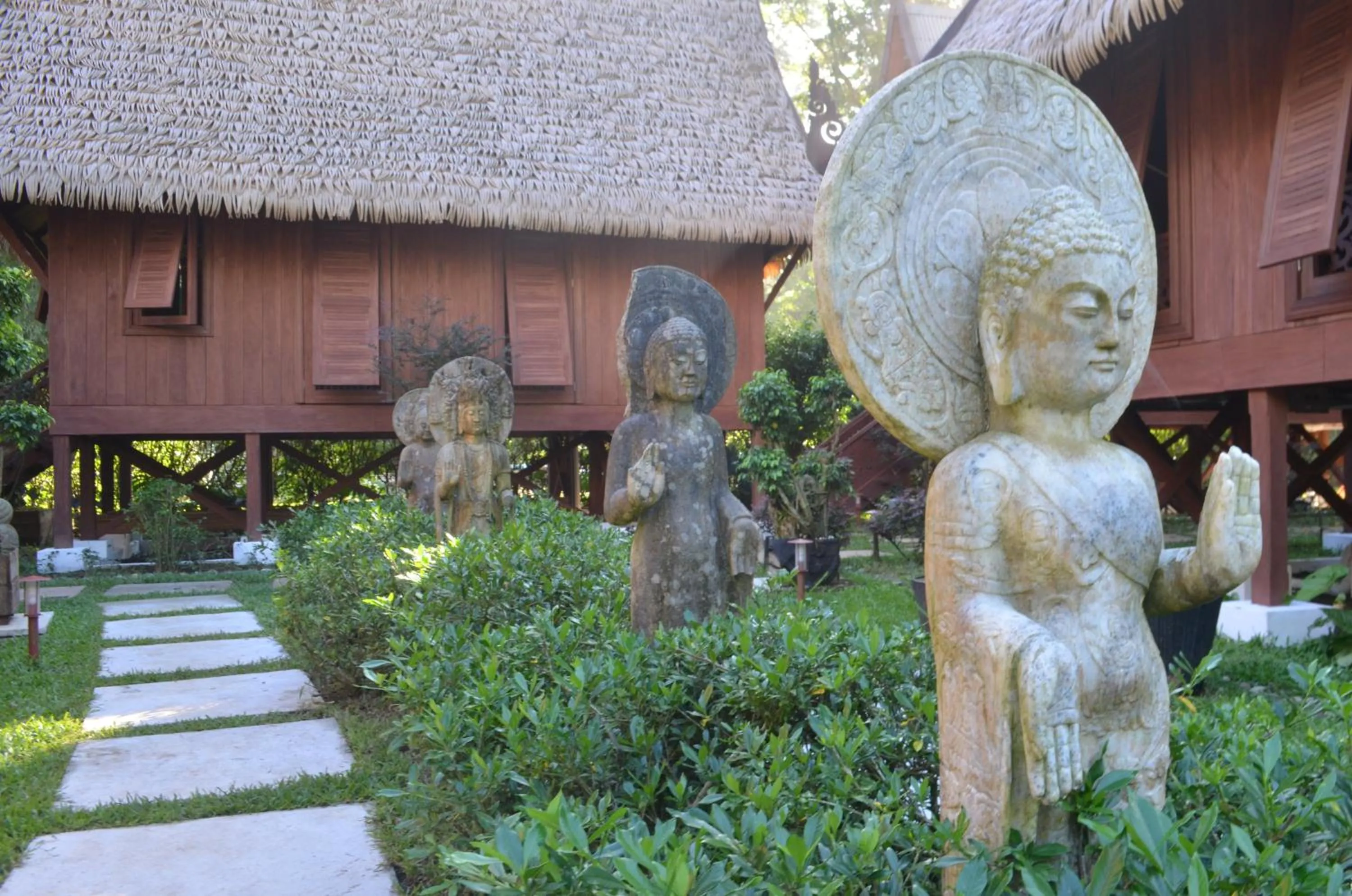 Garden in Lanna Ban Hotel