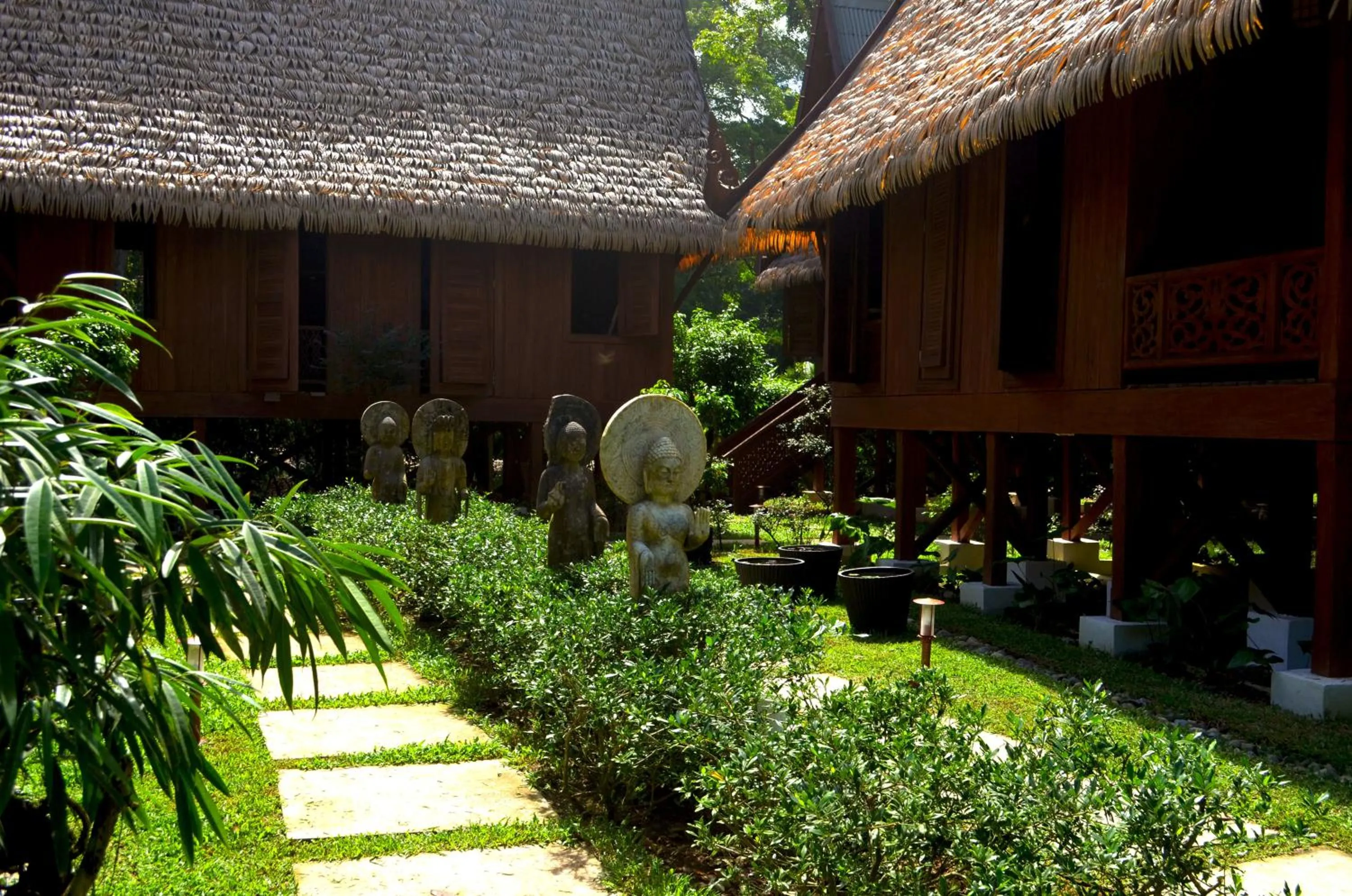 Garden in Lanna Ban Hotel