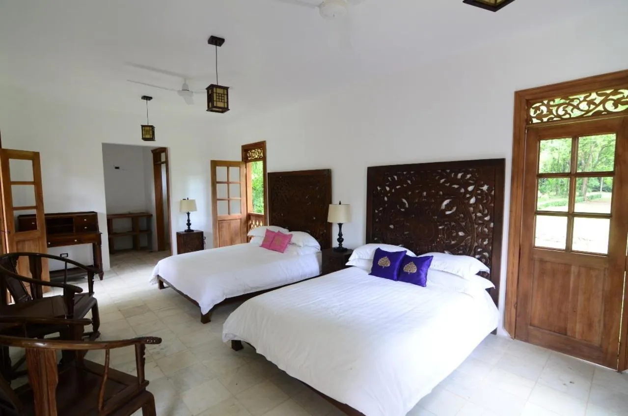 Bed in Lanna Ban Hotel