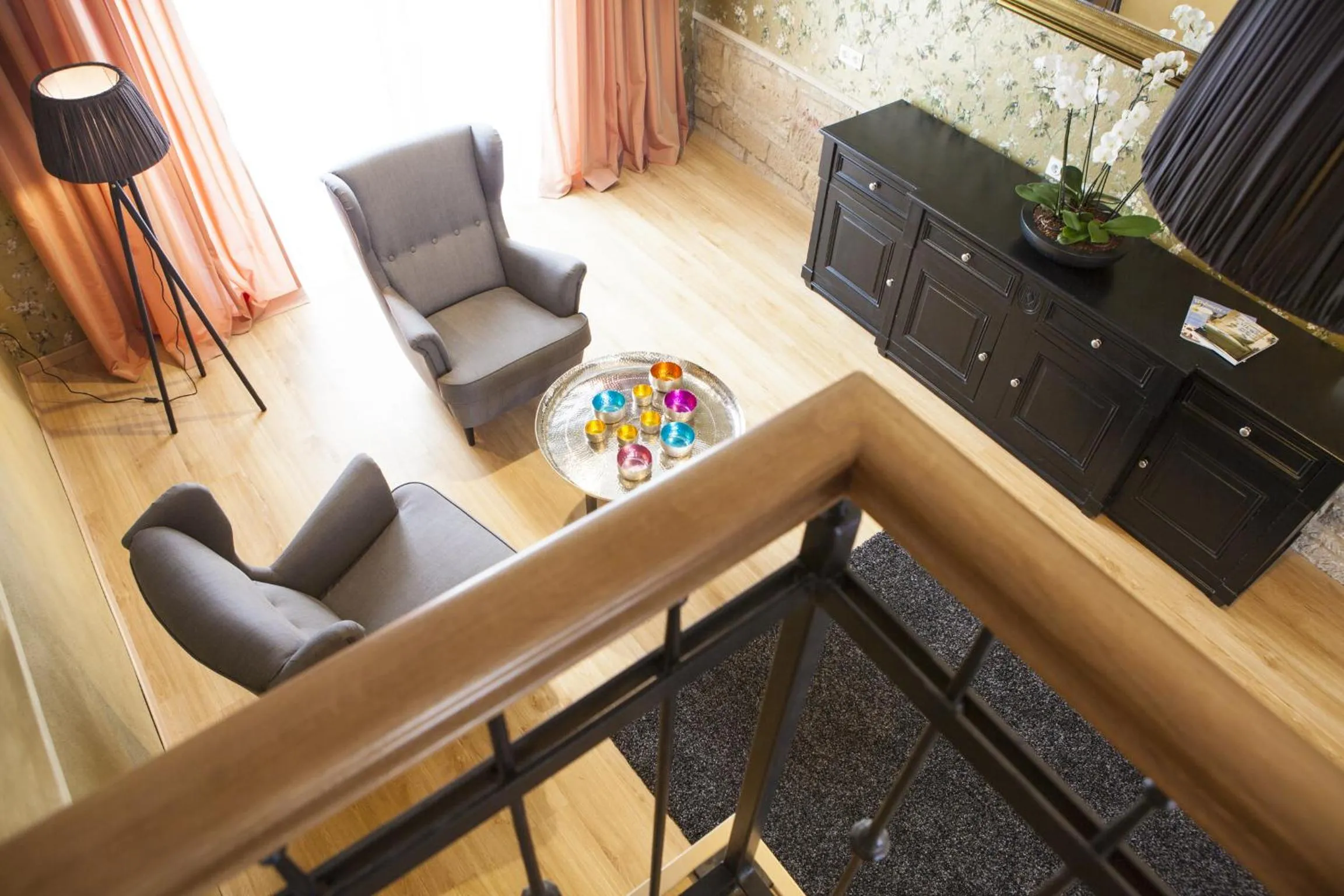 Decorative detail in Hotel Bellini