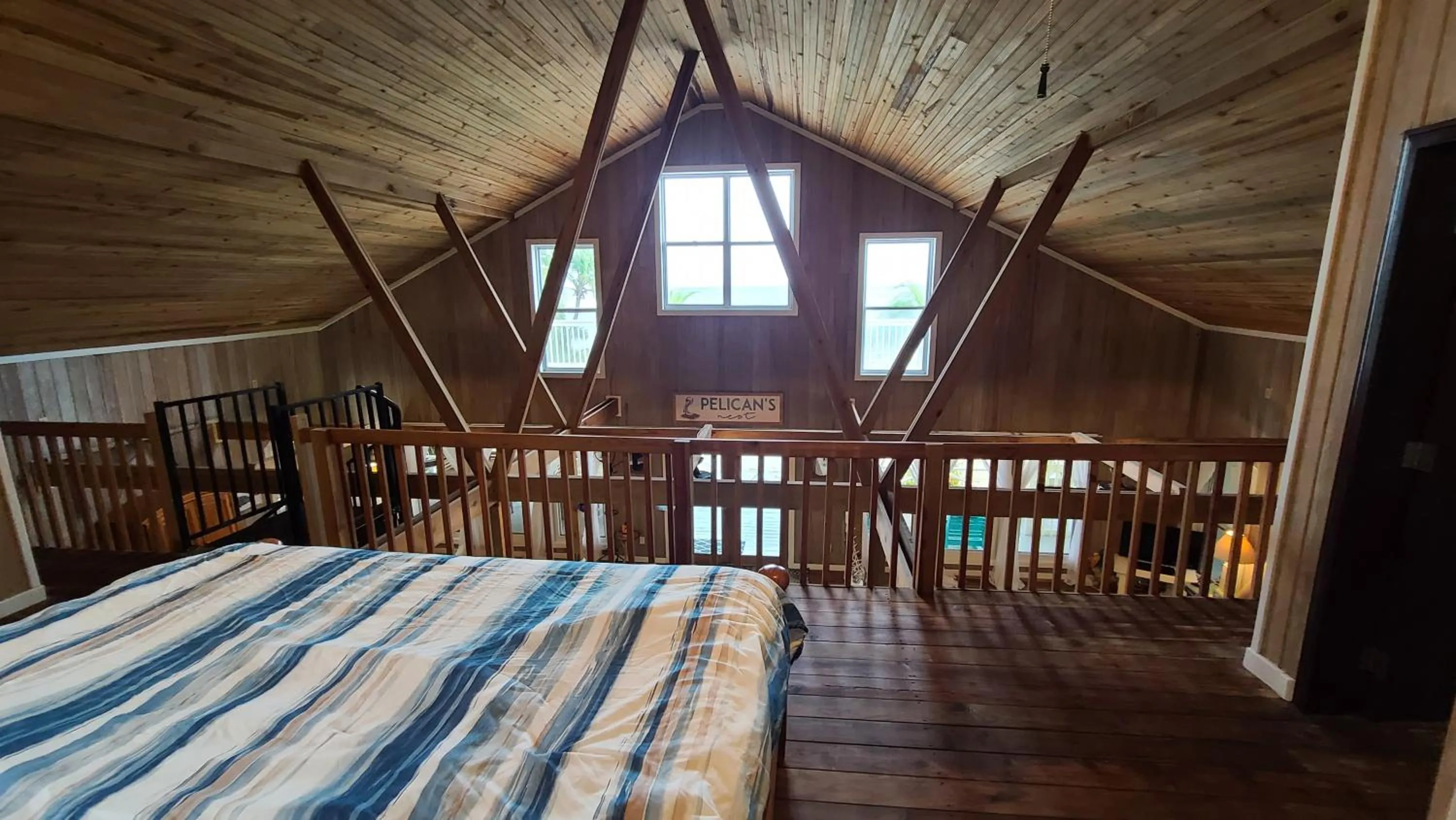 Bed in Coral Beach Village Resort