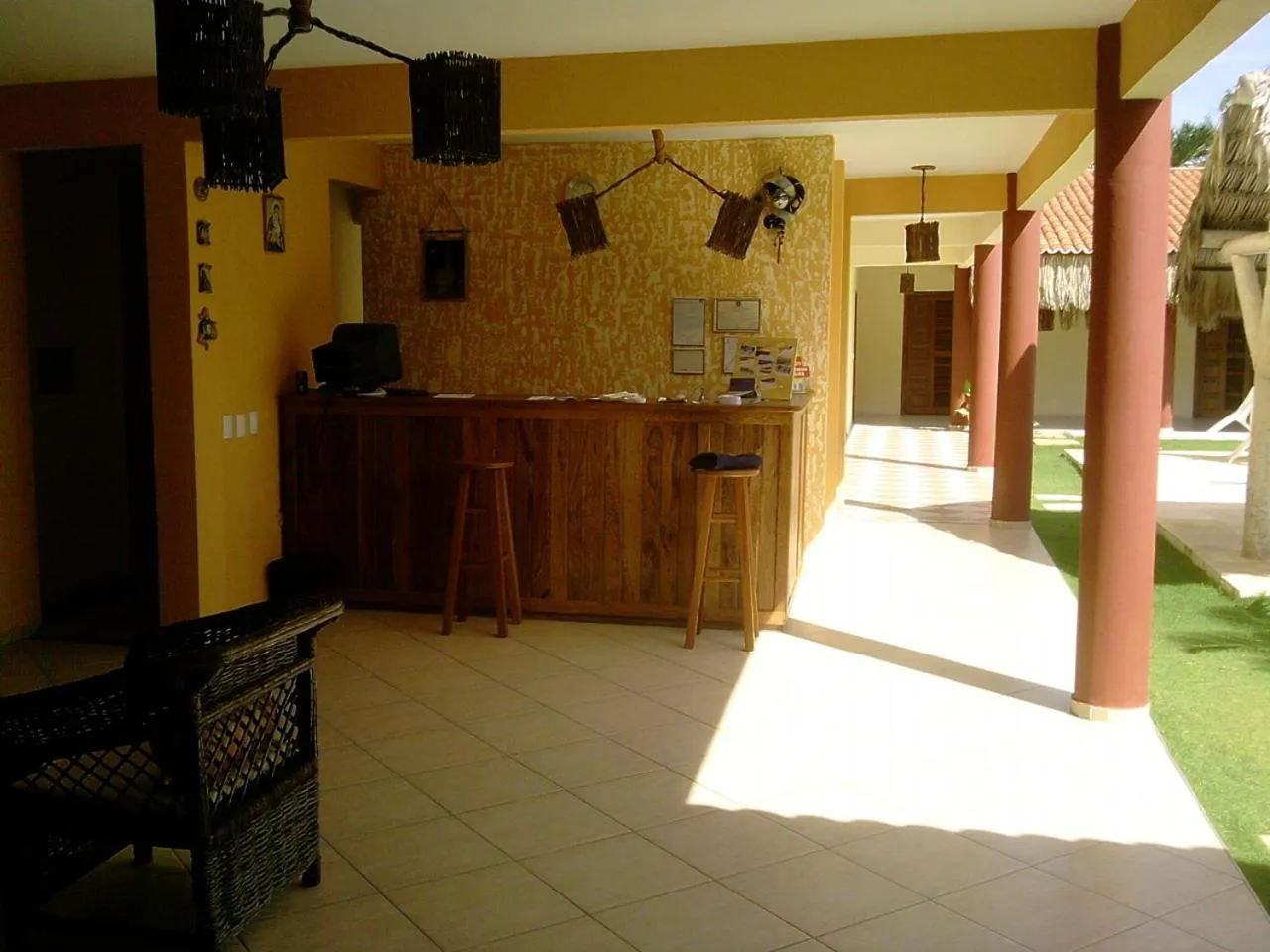 Lobby or reception in Pousada Brasita