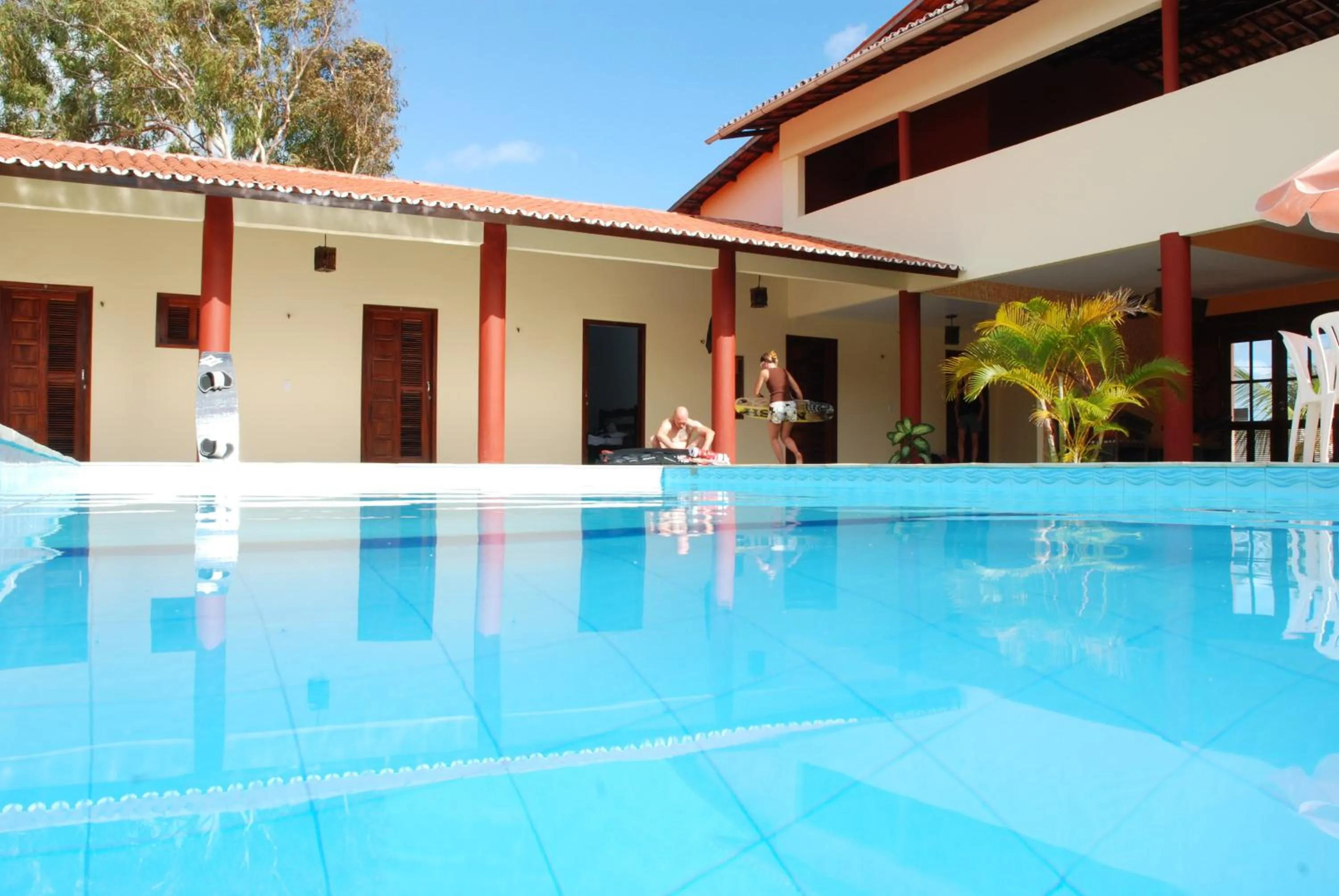 Swimming pool in Pousada Brasita