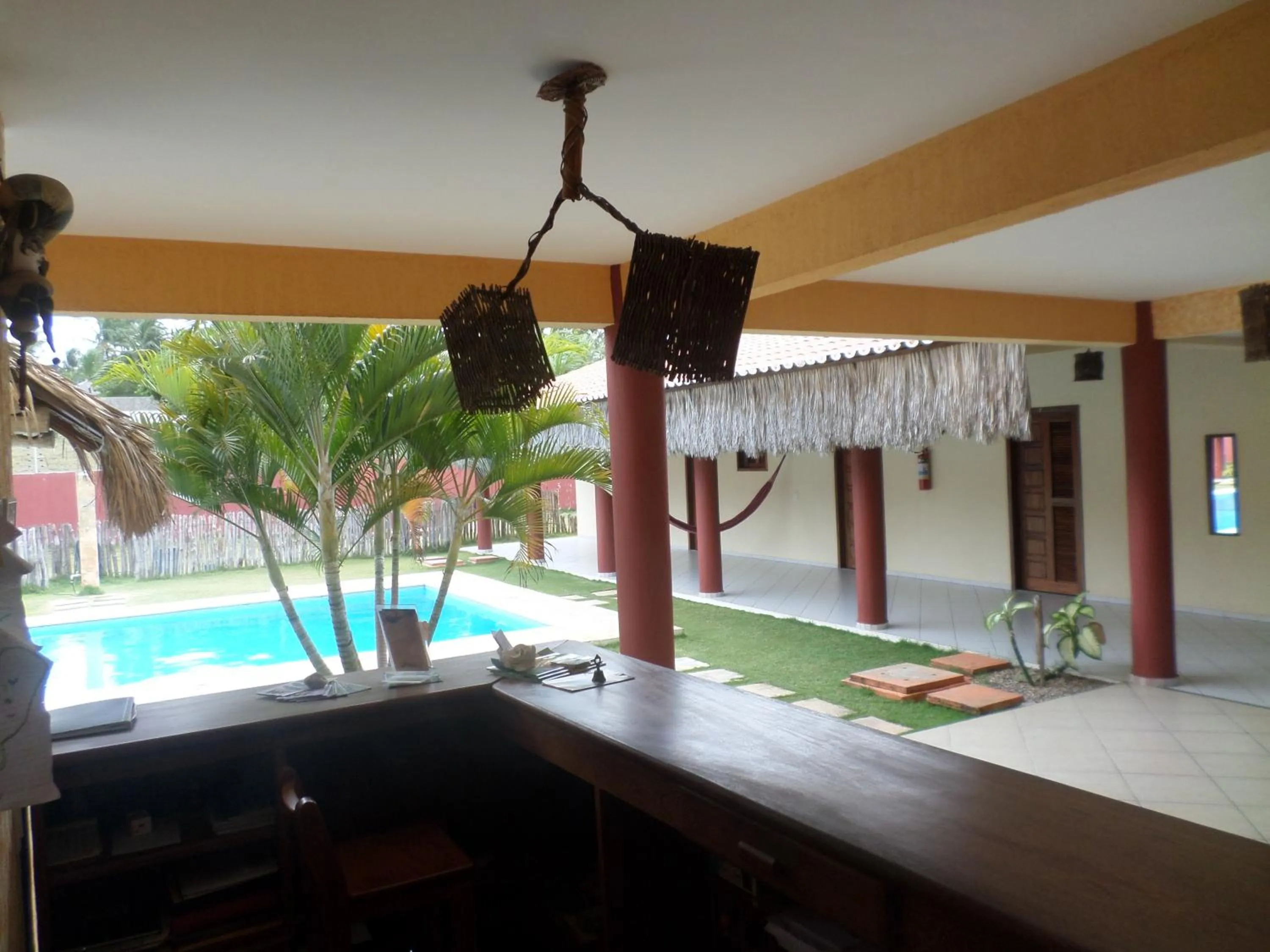 Lobby or reception in Pousada Brasita