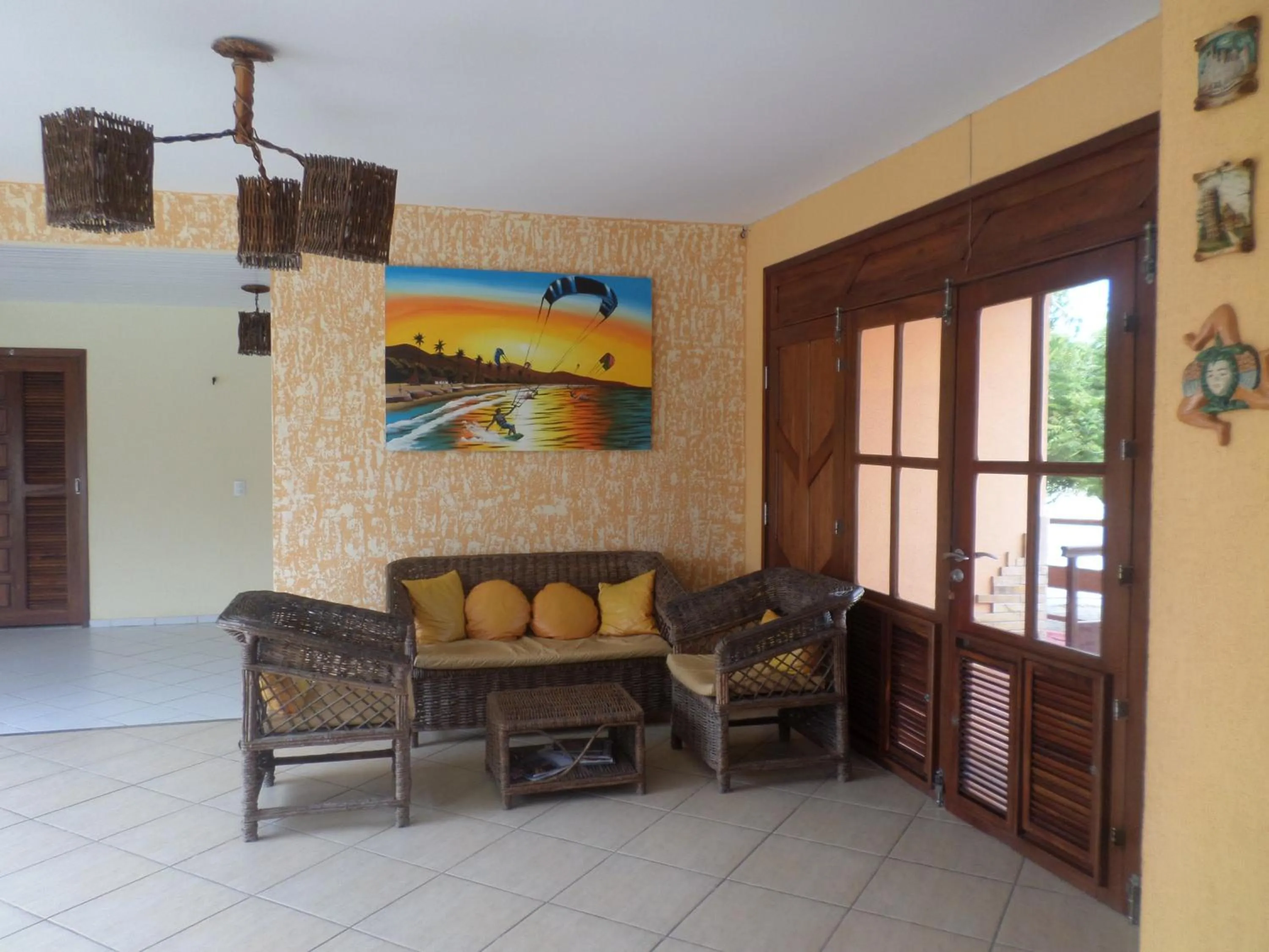 Lobby or reception in Pousada Brasita